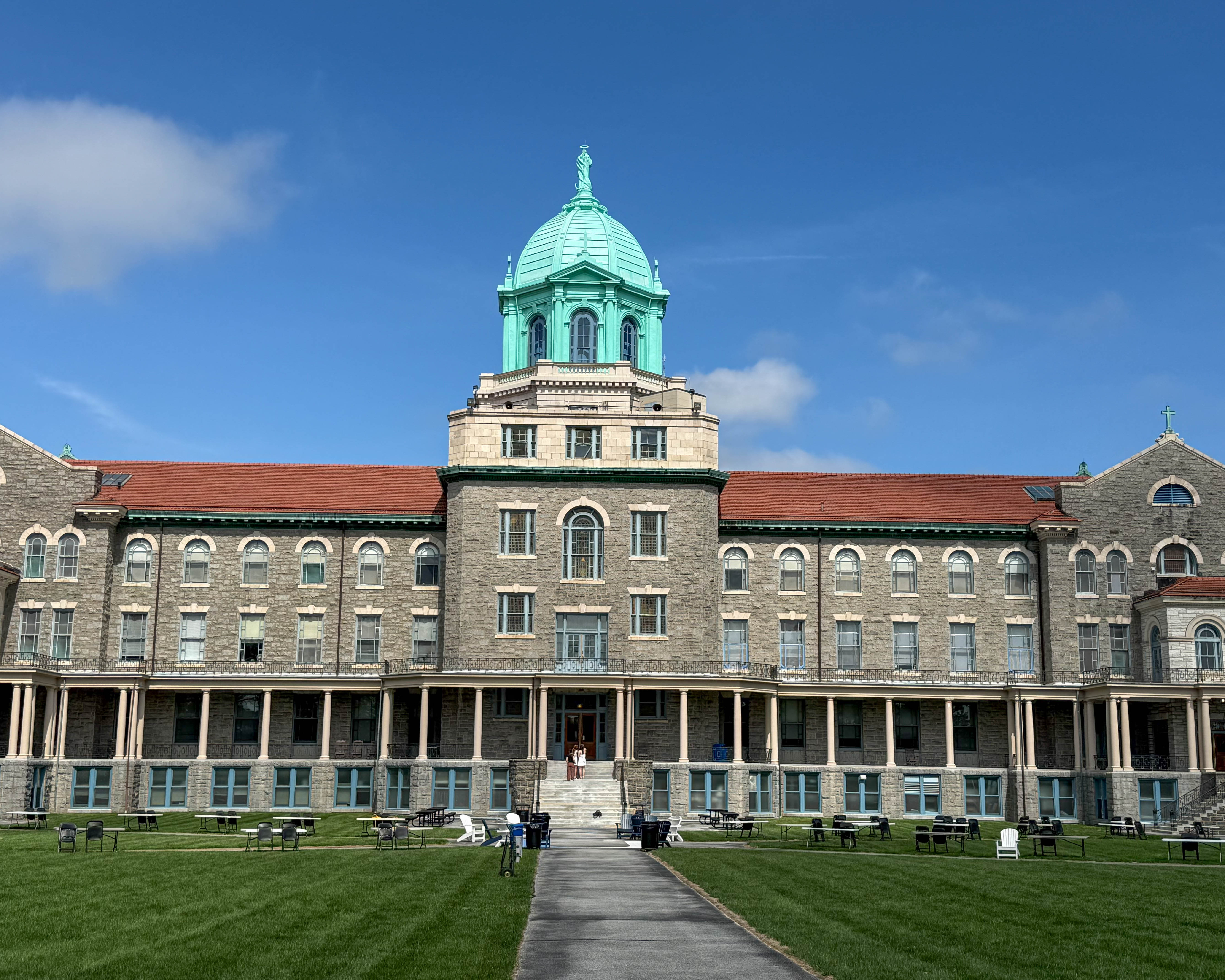 Immaculata University at 1145 West King Road in Immaculata, Pennsylvania serving the local community