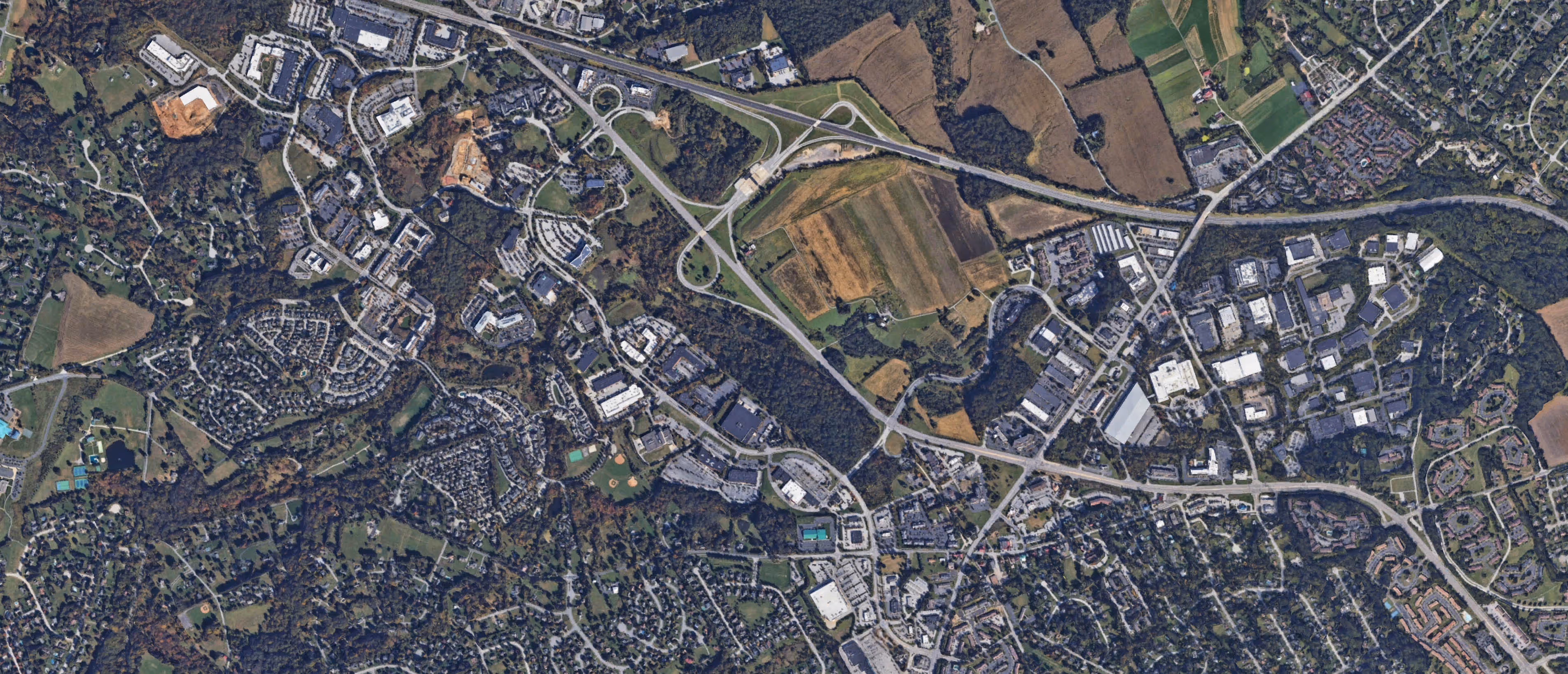 Map of Eagleview, Pennsylvania serving the local community