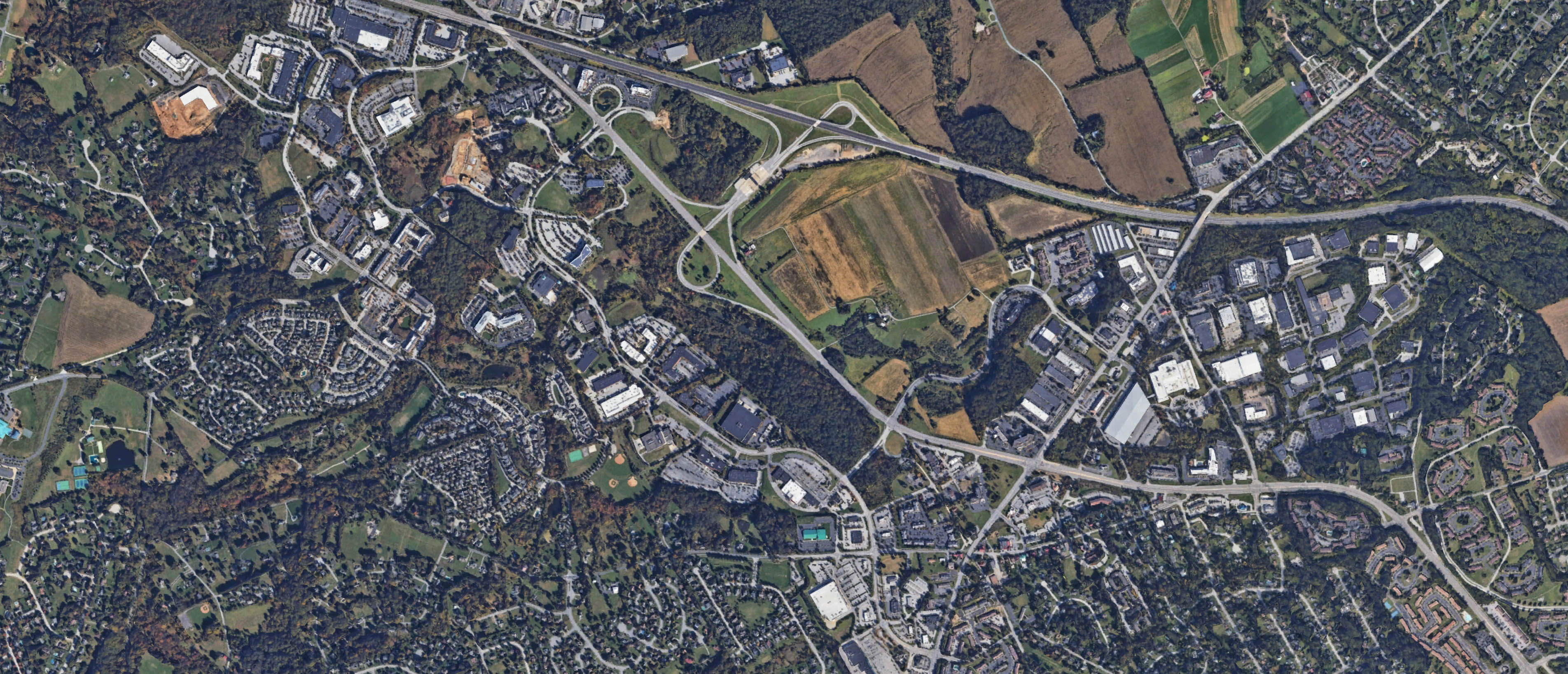 Map of Eagleview, Pennsylvania serving the local community