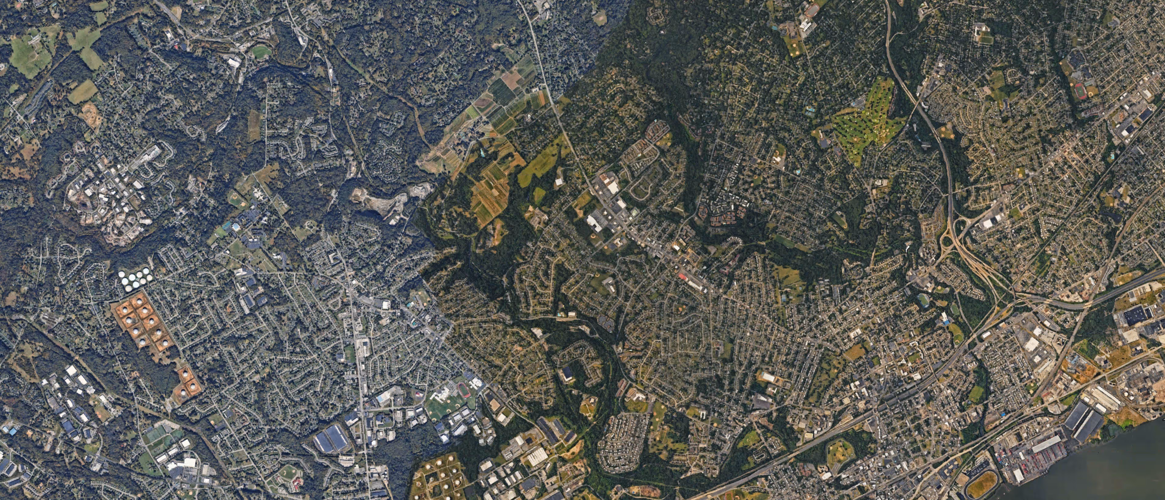 Map of Aston, Pennsylvania serving the local community