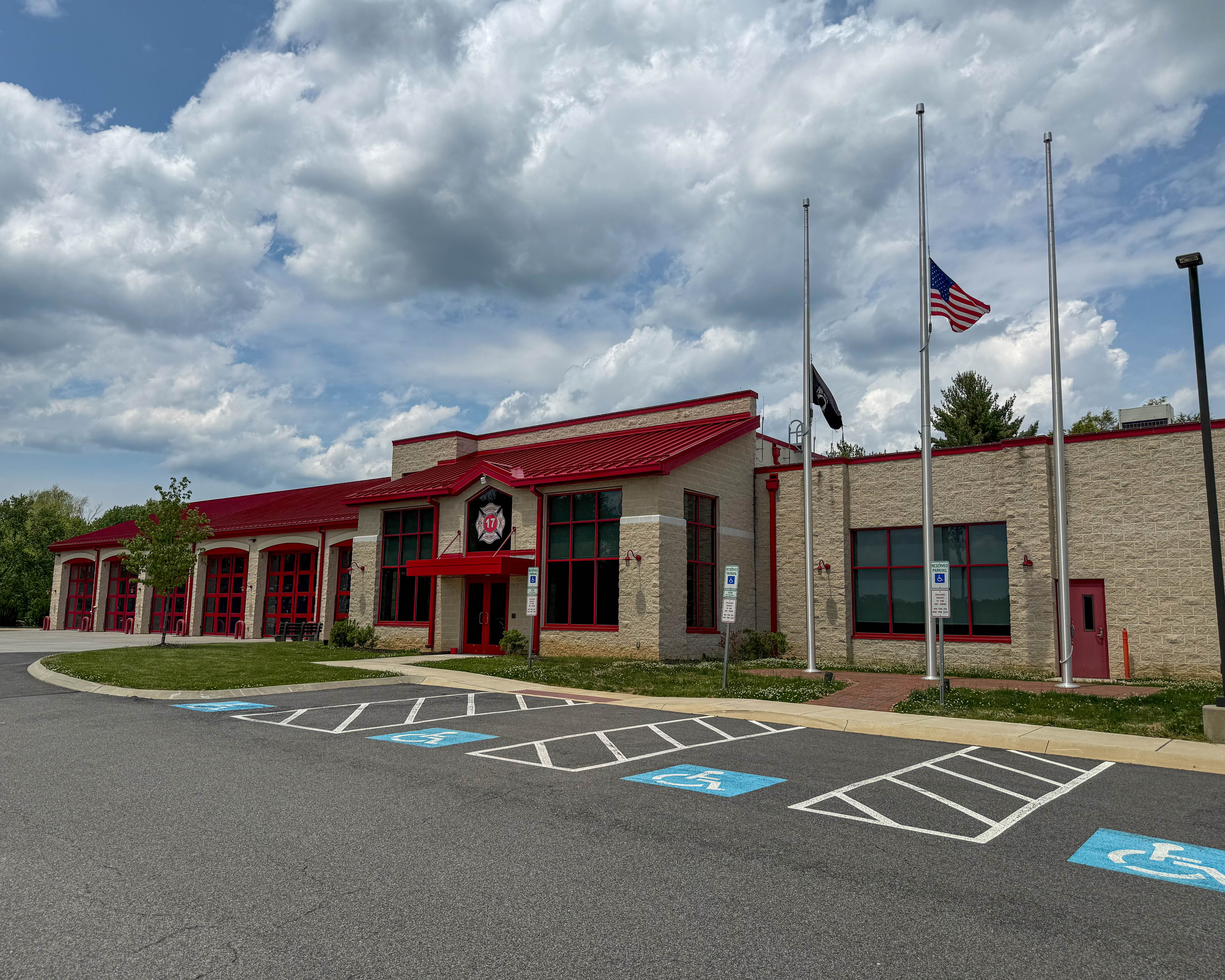 Aston Township Fire Department at 2900 Dutton Mill Road in Aston Township, Pennsylvania serving the local community