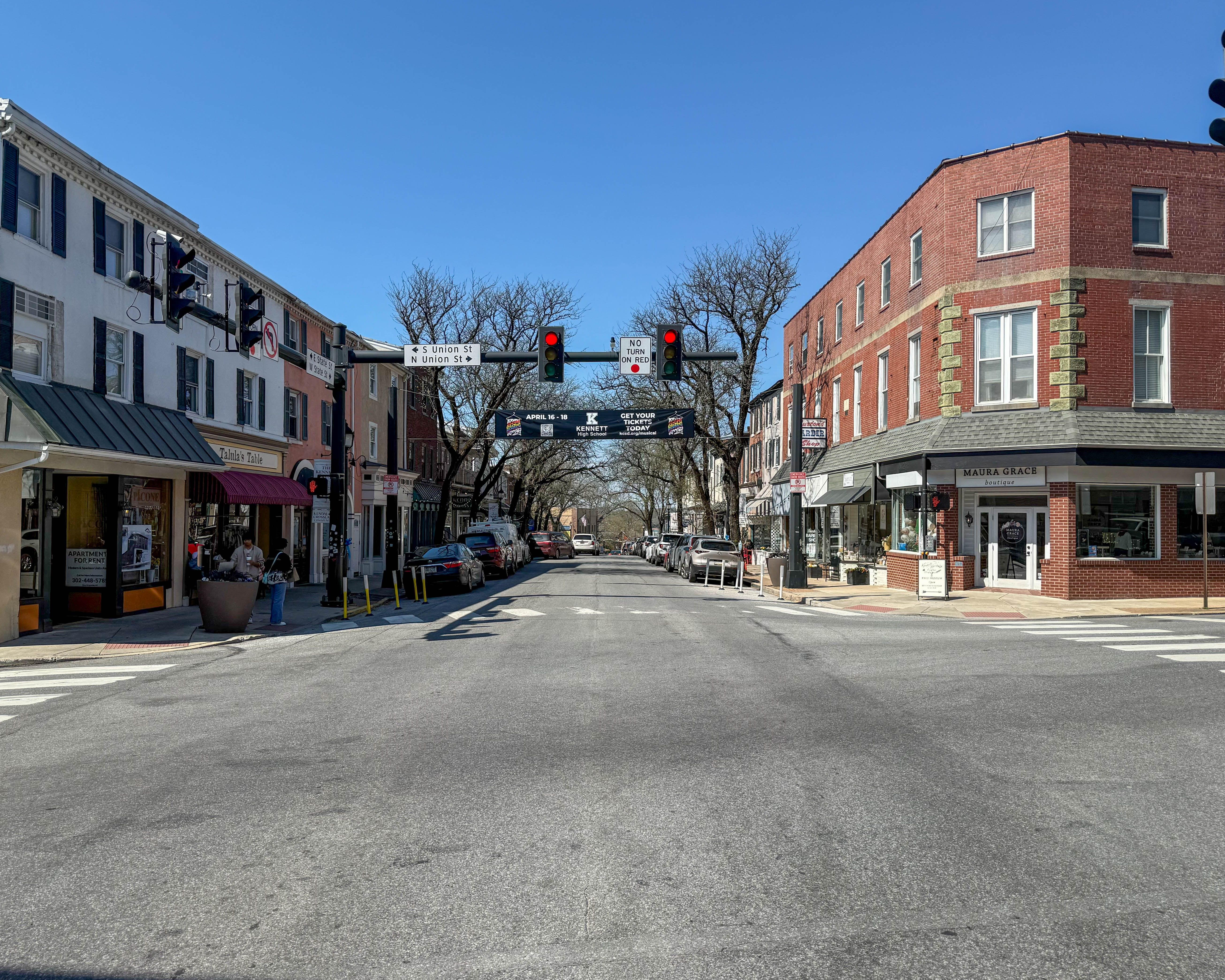 East State Street in Kennett Square, Pennsylvania serving the local community