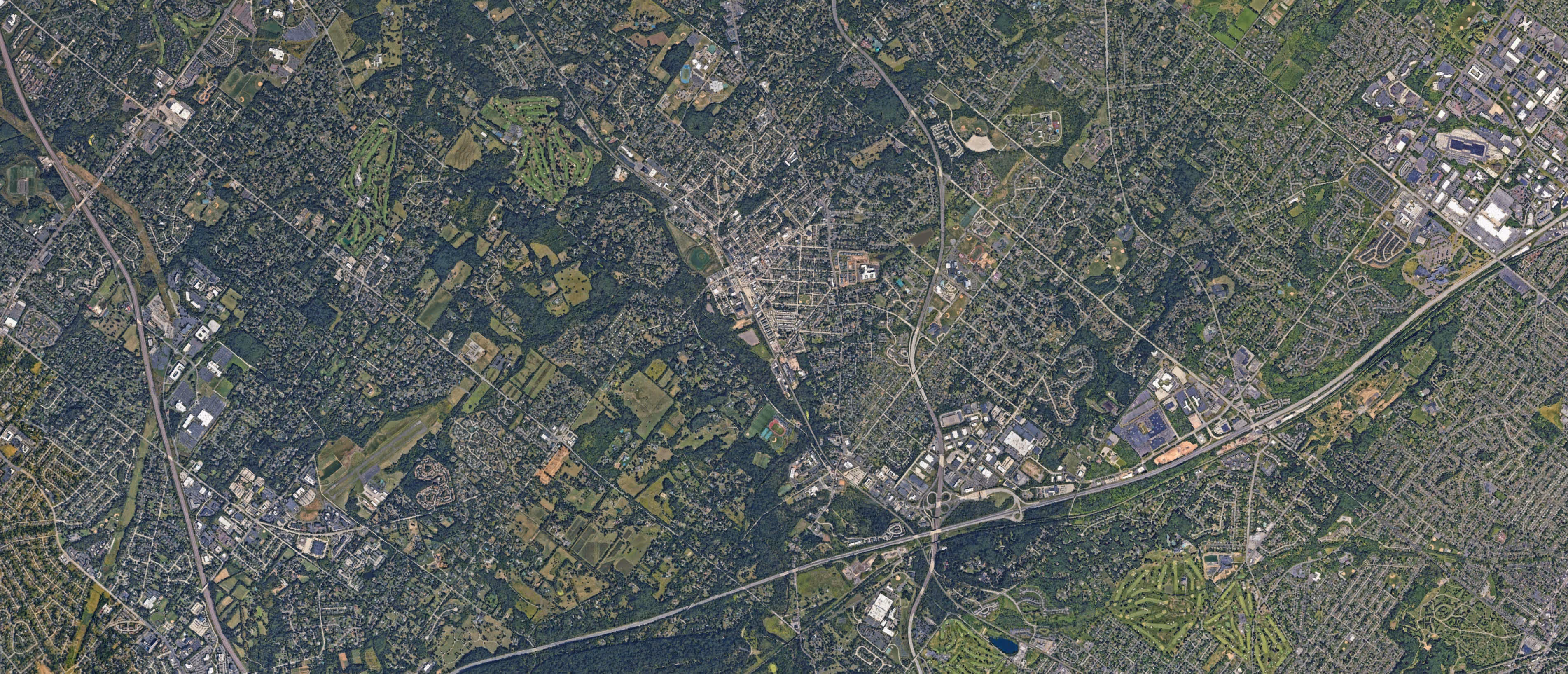 Map of Blue Bell, Pennsylvania serving the local community