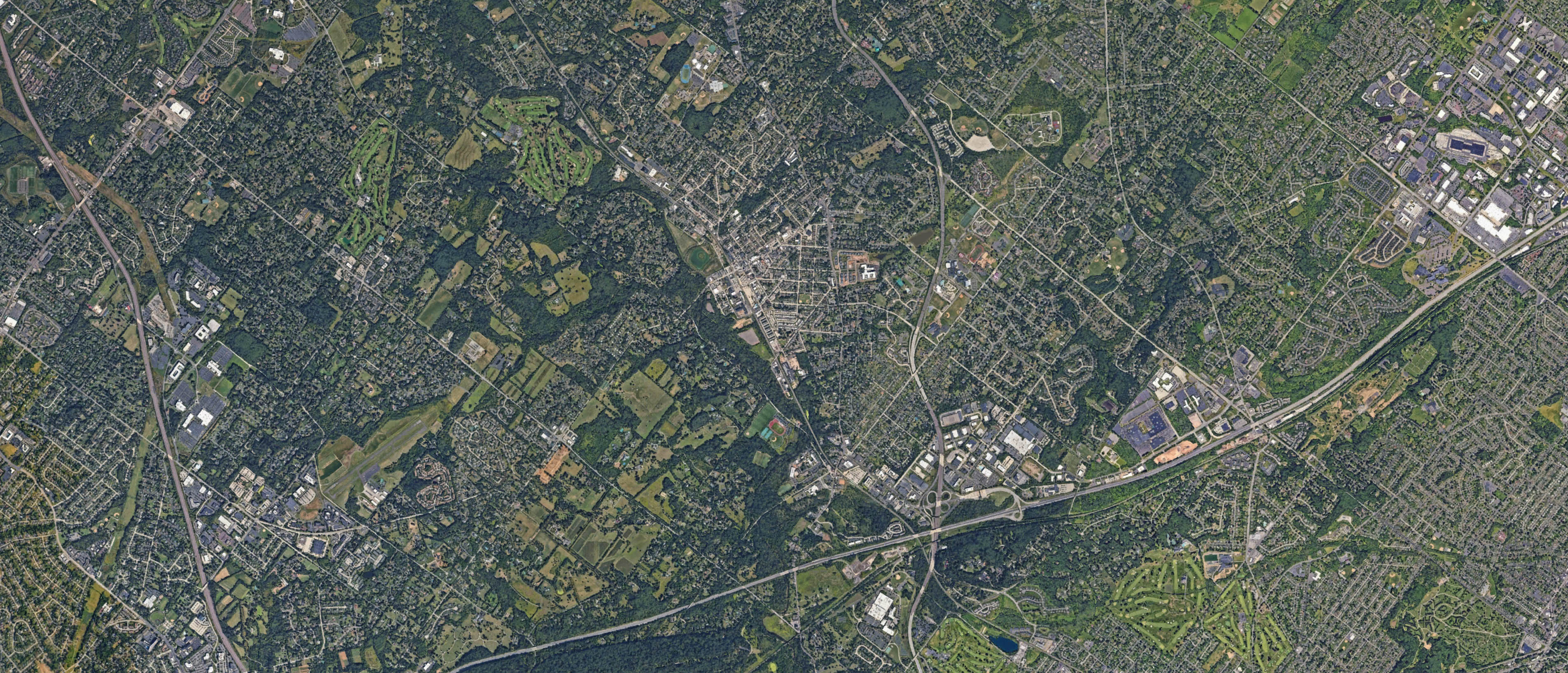 Map of Blue Bell, Pennsylvania serving the local community