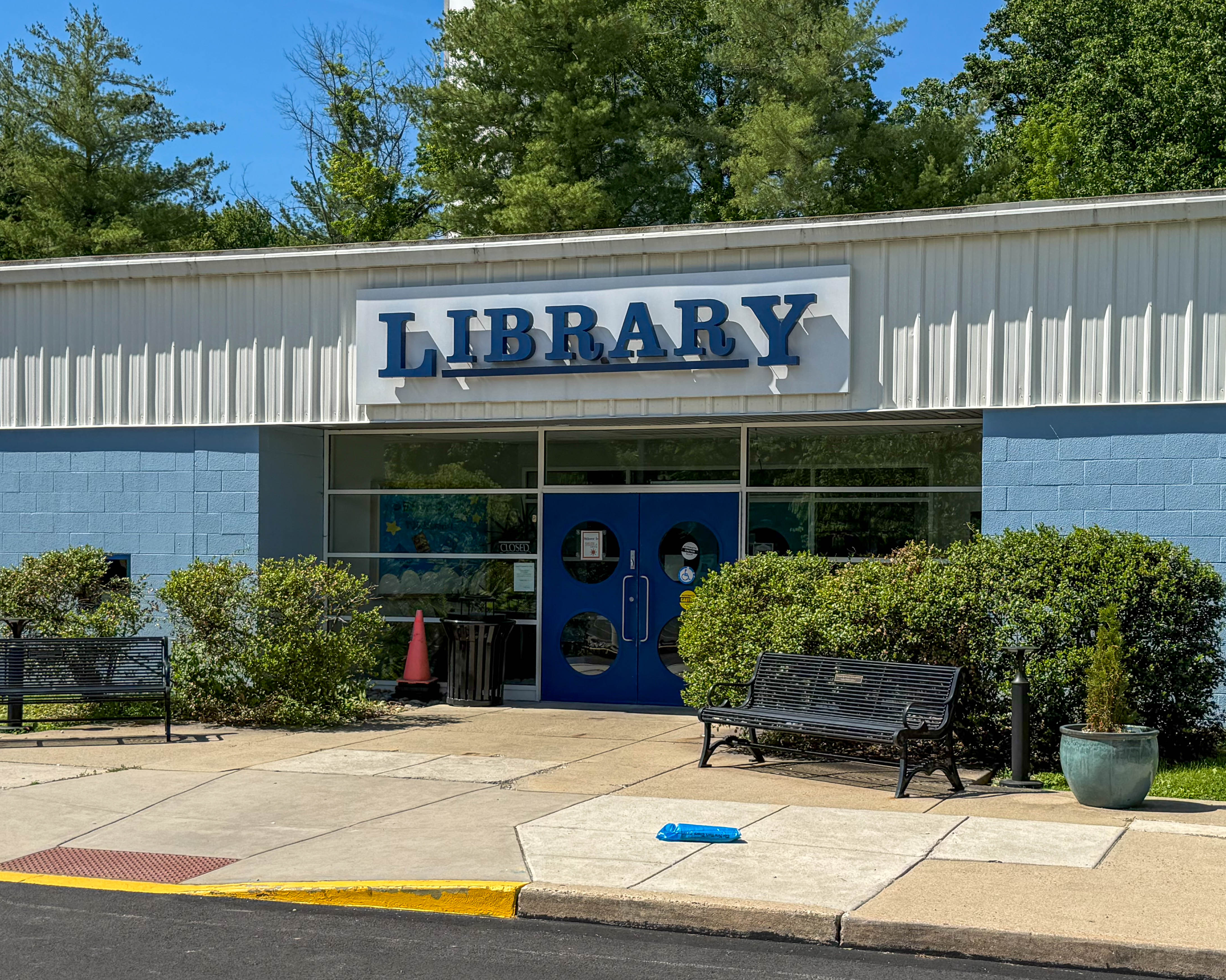 Wissahickon Valley Public Library at 650 Skippack Pike in Blue Bell, Pennsylvania serving the local community