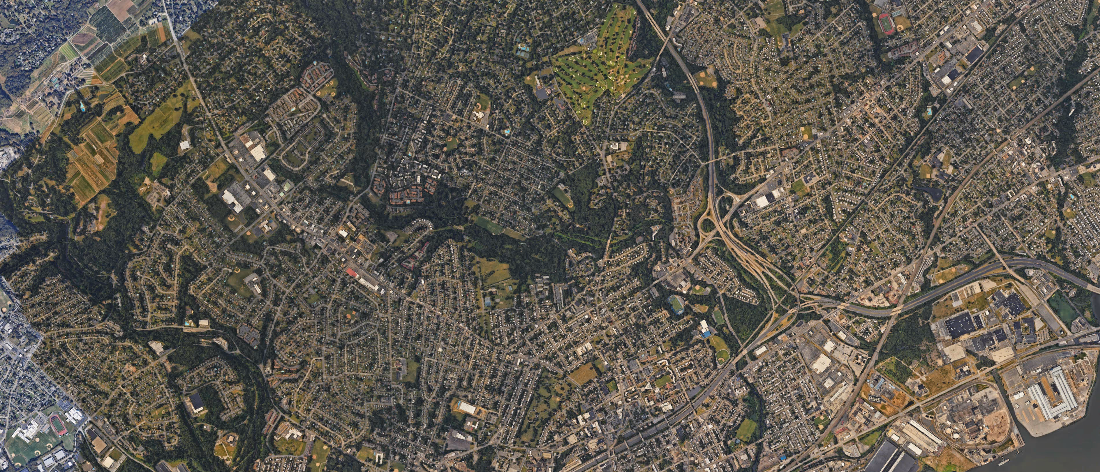 Map of Brookhaven, Pennsylvania serving the local community