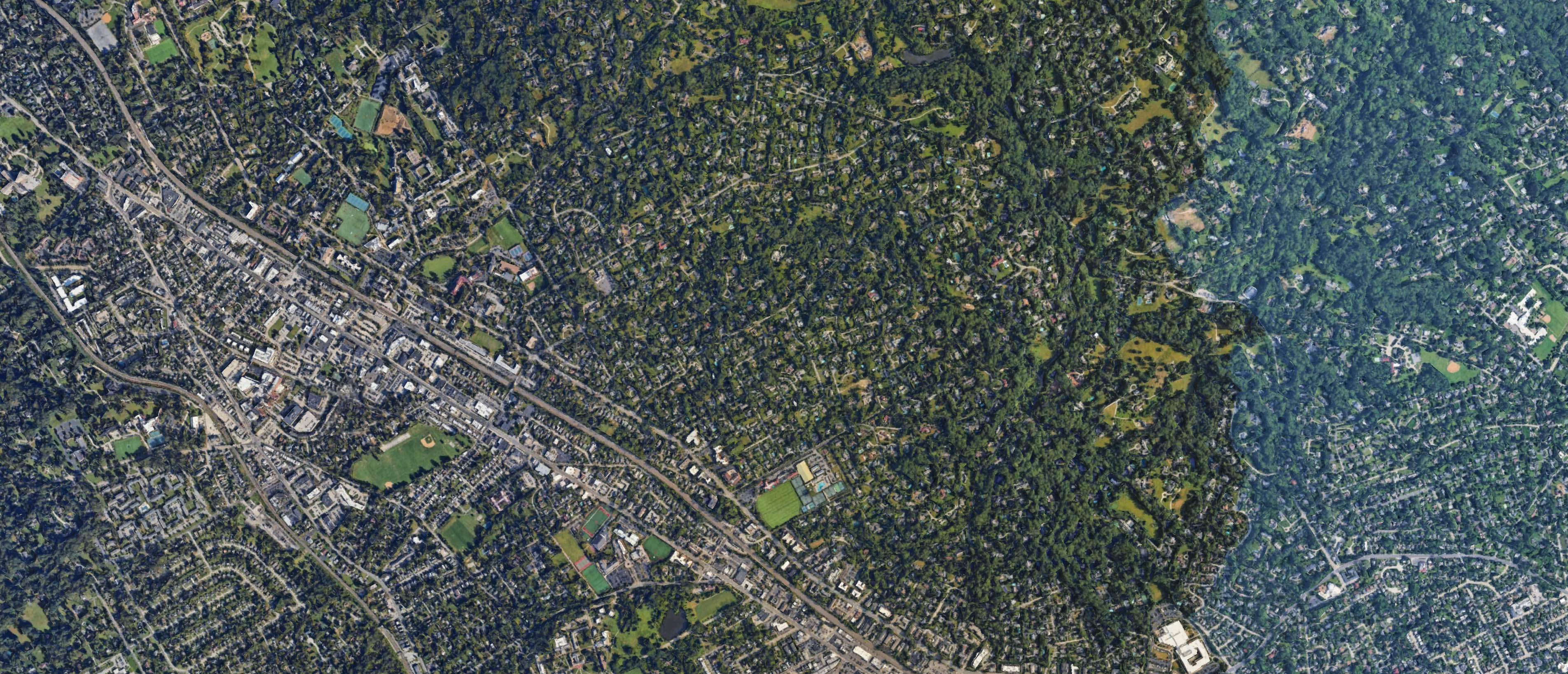 Map of Bryn Mawr, Pennsylvania serving the local community