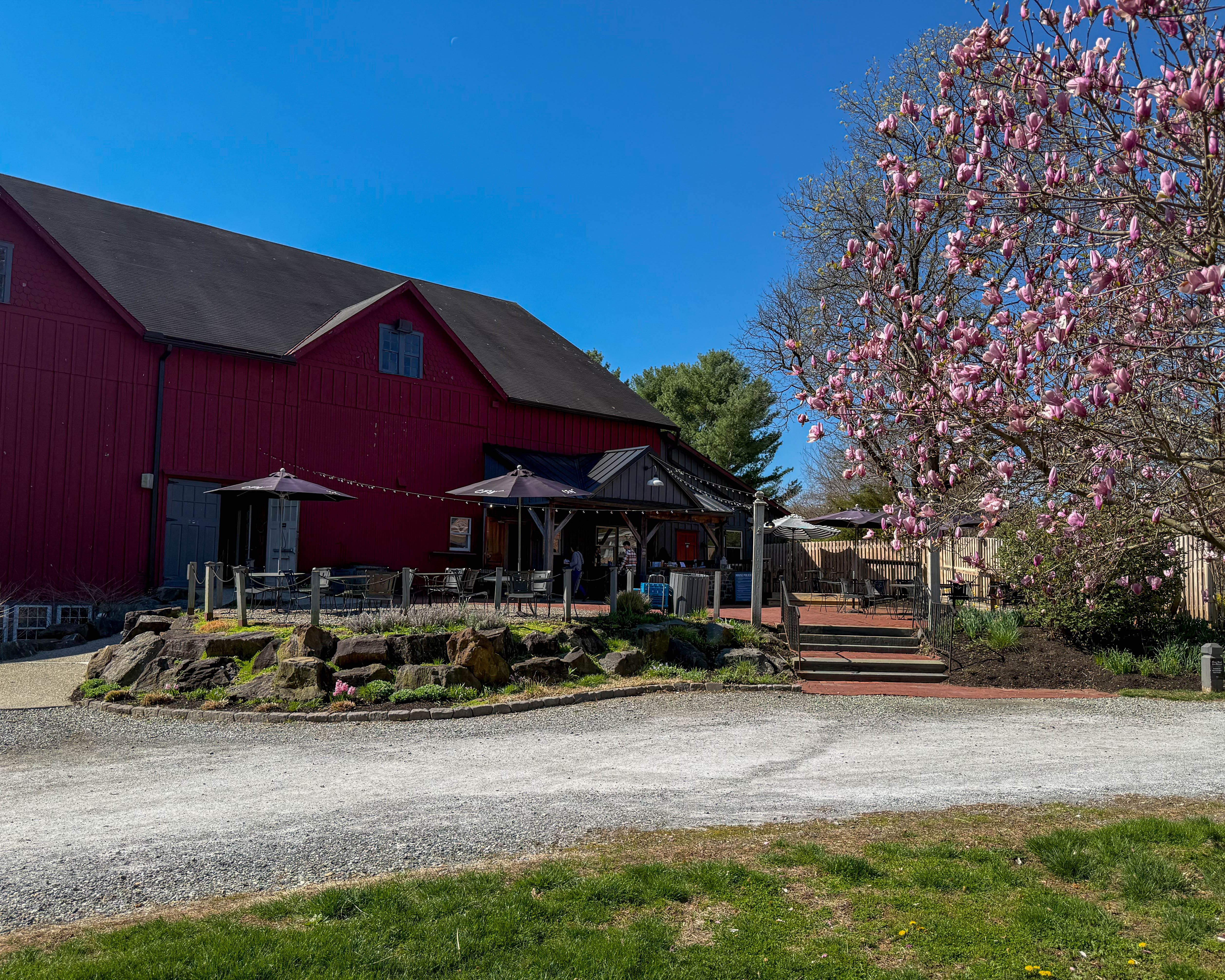 Exterior of Chaddsford Winery at 632 Baltimore Pike in Chadds Ford, Pennsylvania serving the local community