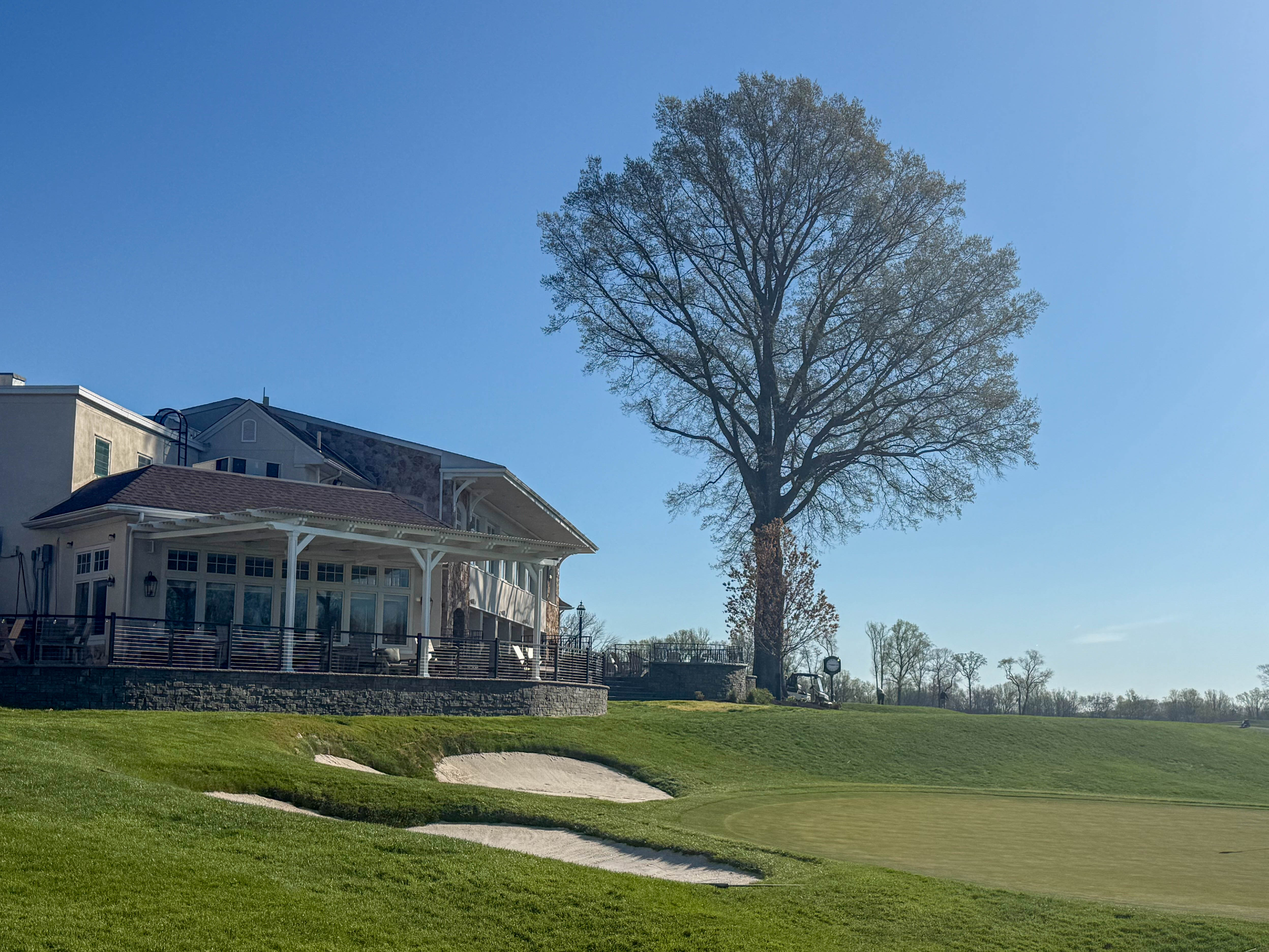 Exterior of Concord Country Club at 1601 Wilmington Pike in West Chester, Pennsylvania serving the local community