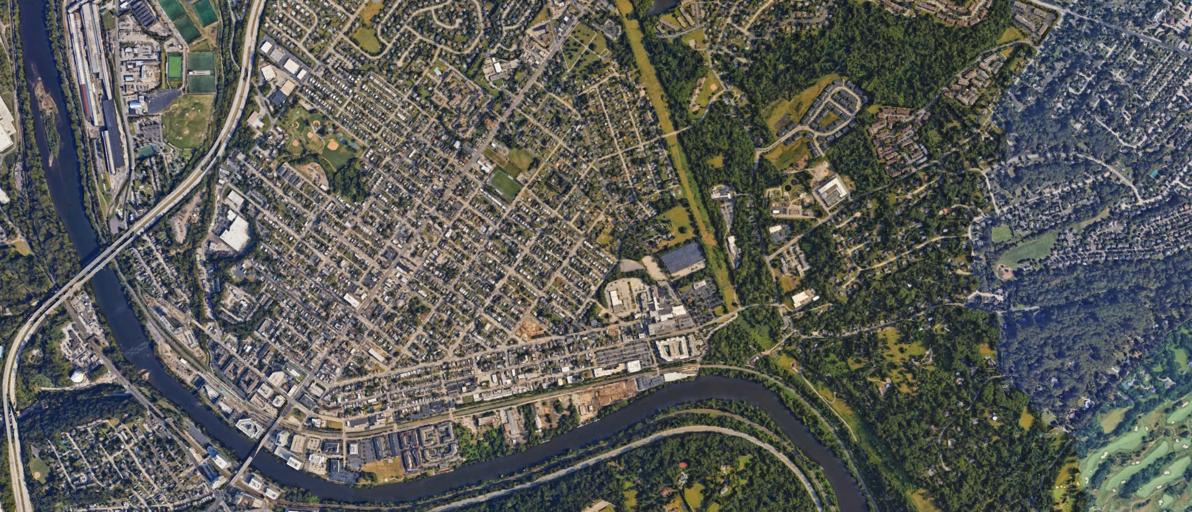 Map of Conshohocken, Pennsylvania serving the local community