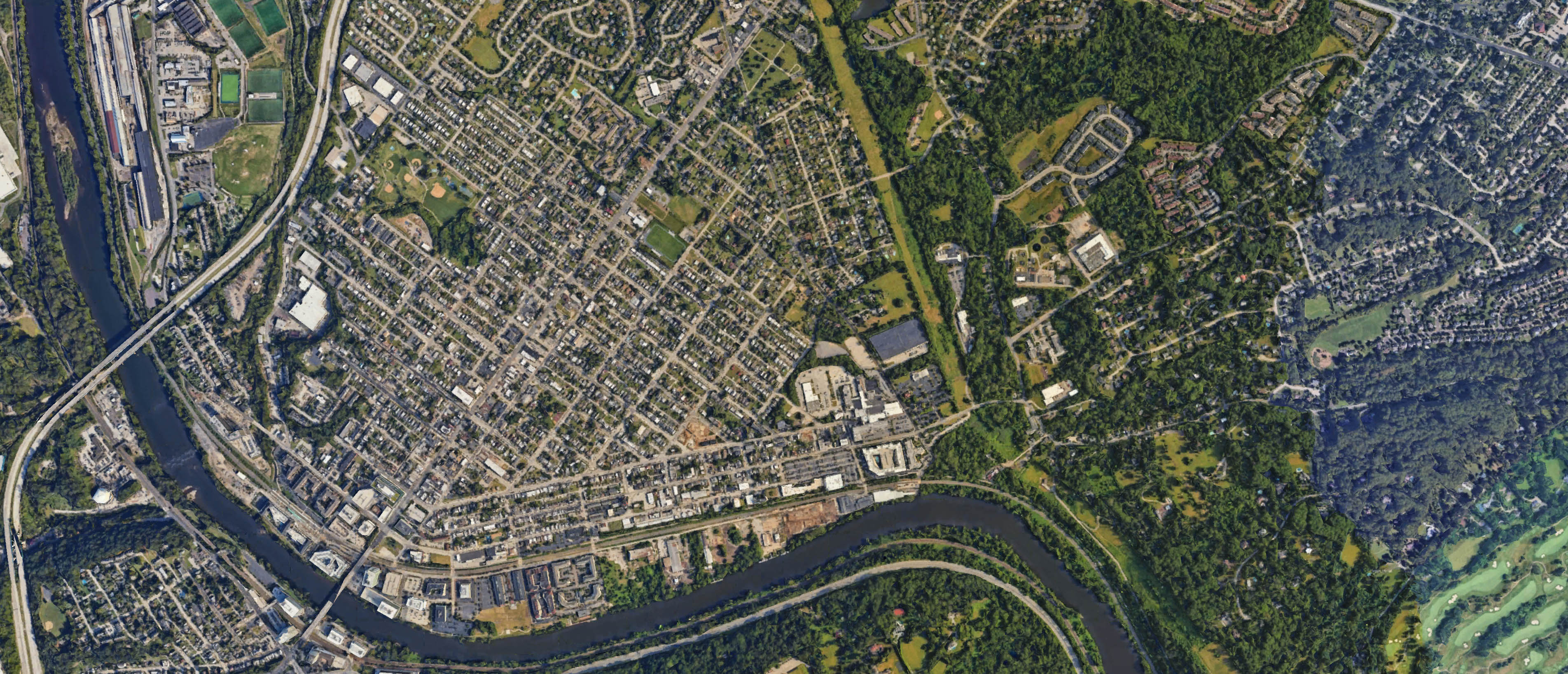 Map of Conshohocken, Pennsylvania serving the local community