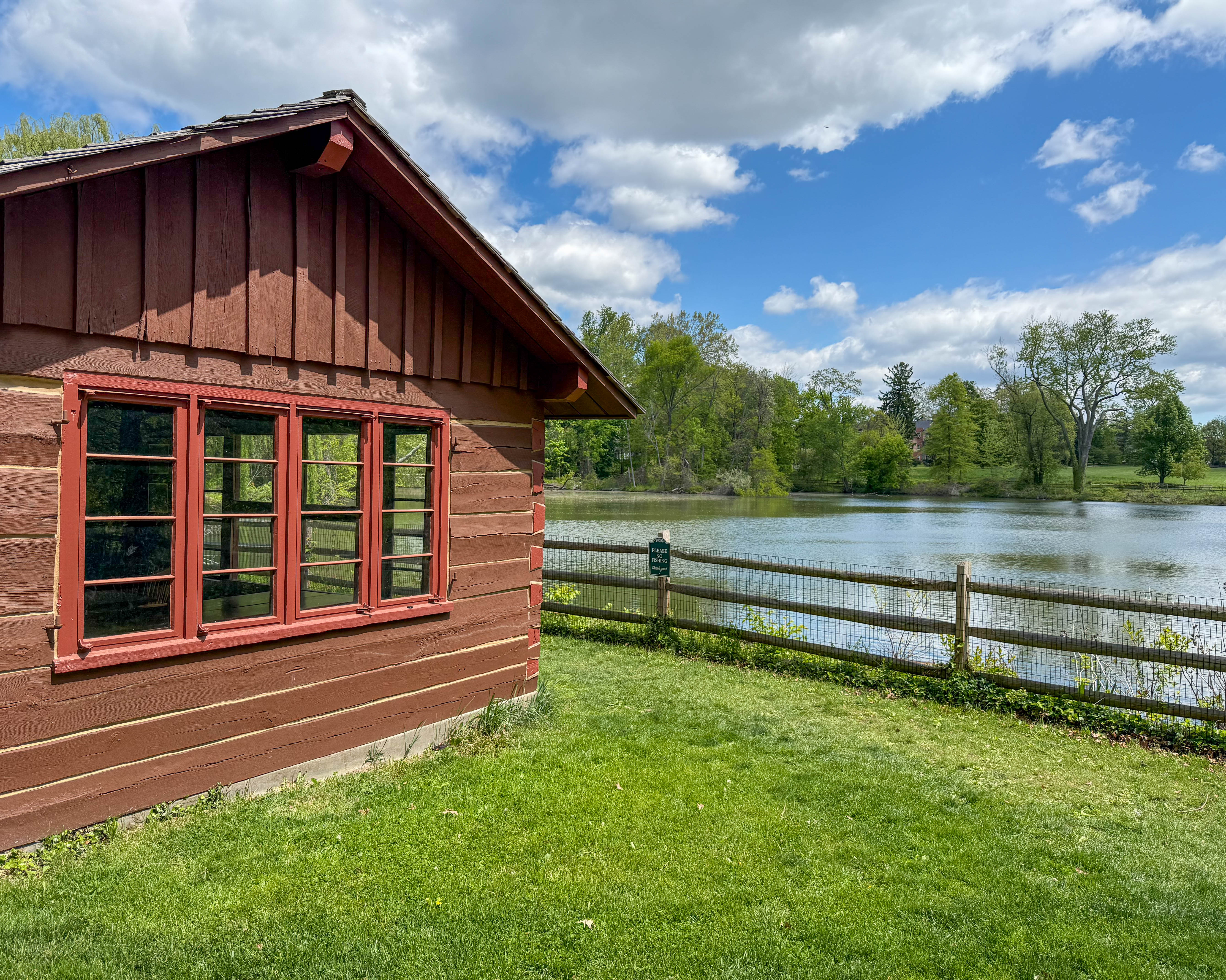 Duck Pond at Haverford College, located at 9 College Lane in Haverford, Pennsylvania serving the local community