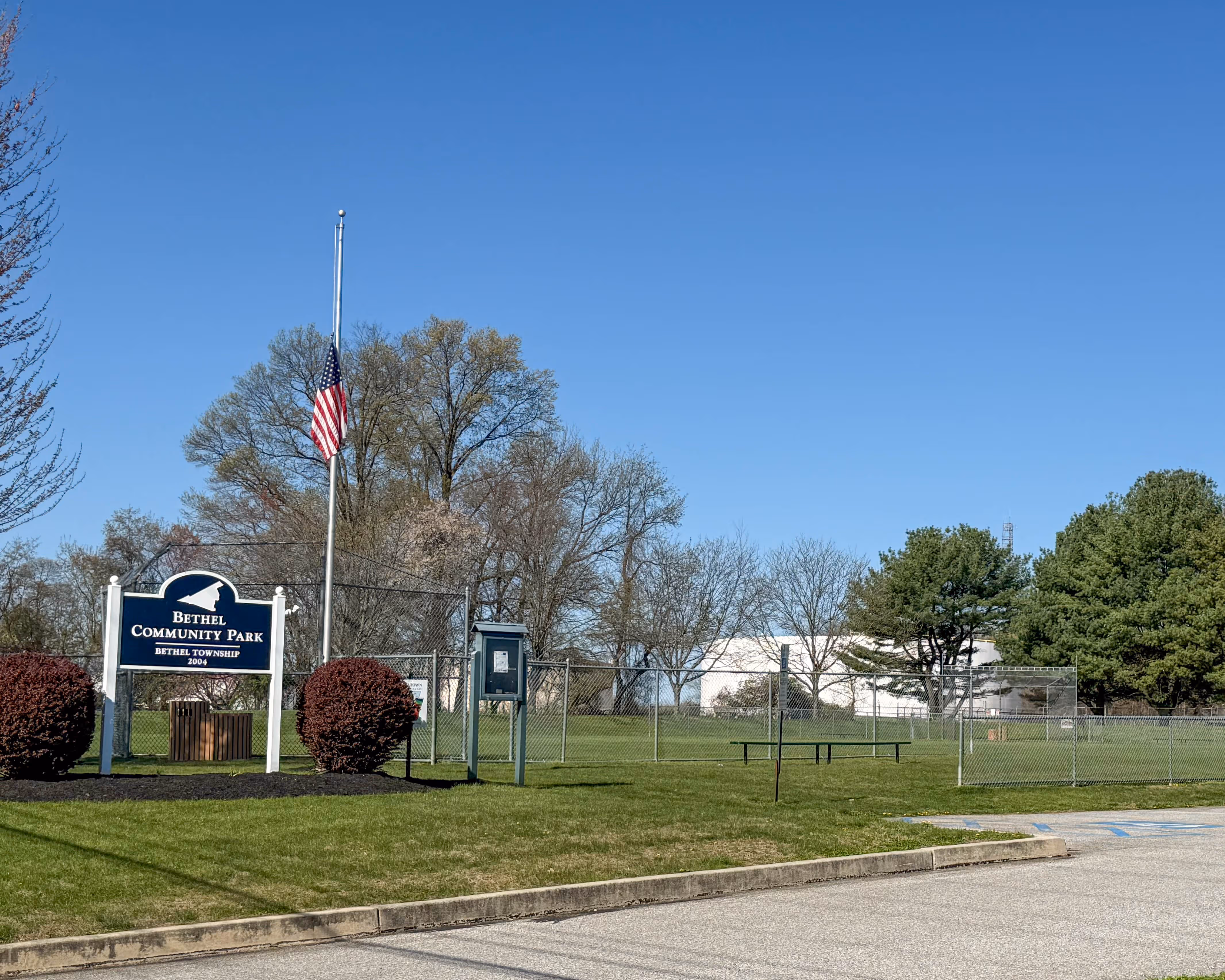 Bethel Community Park at 3289 Foulk Road in Garnet Valley, Pennsylvania serving the local community