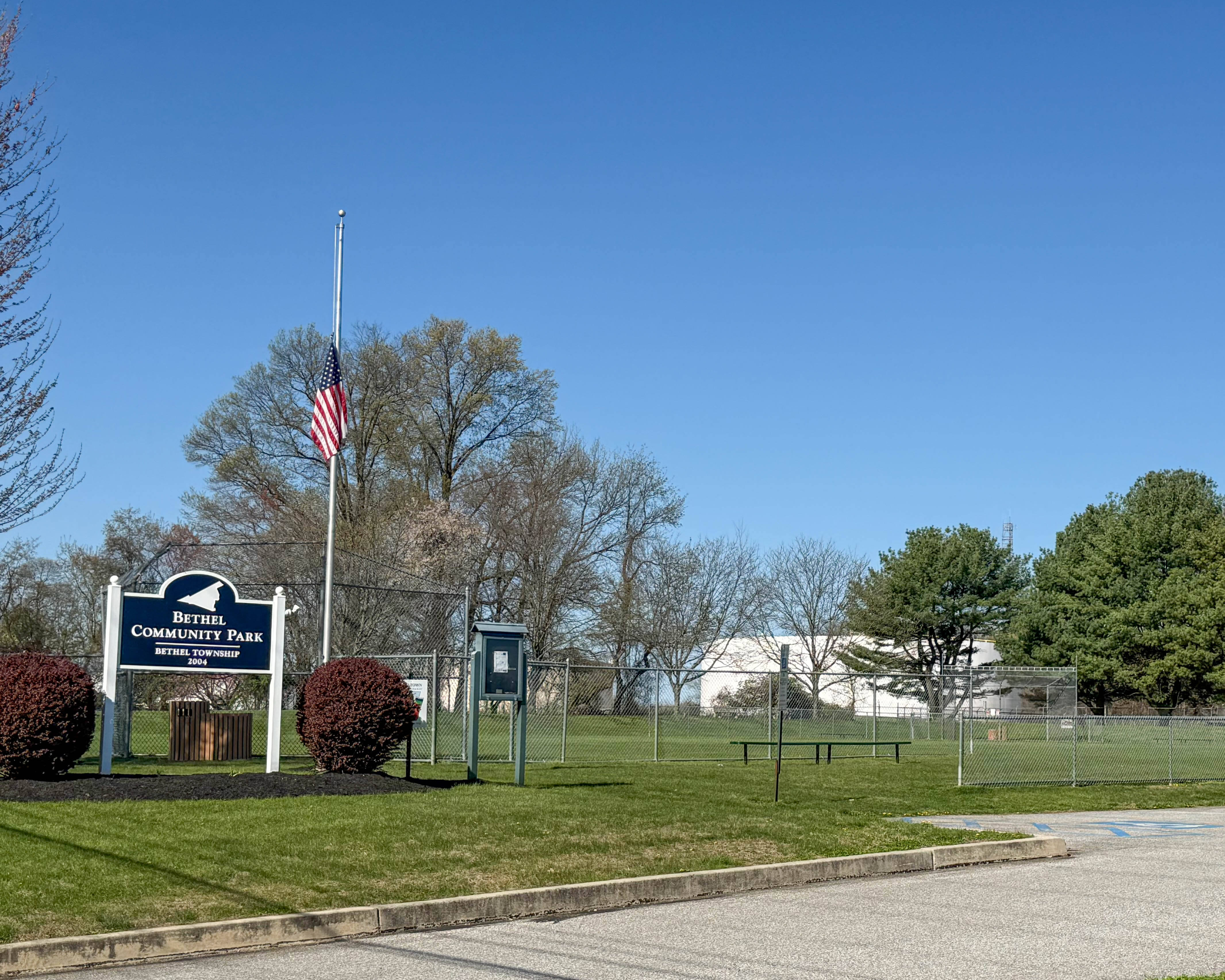 Bethel Community Park at 3289 Foulk Road in Garnet Valley, Pennsylvania serving the local community