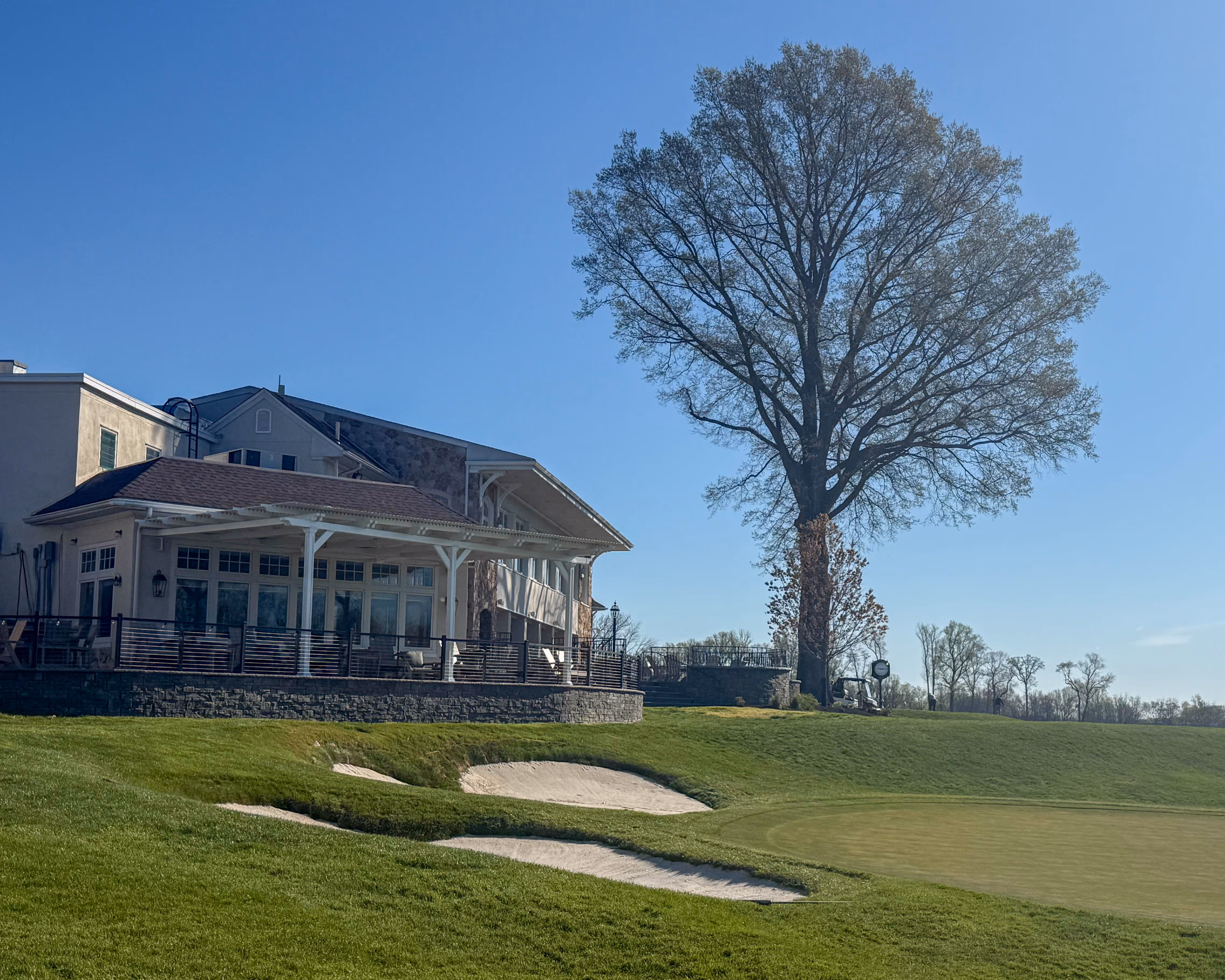 Exterior of Concord Country Club at 1601 Wilmington Pike in West Chester, Pennsylvania serving the local community