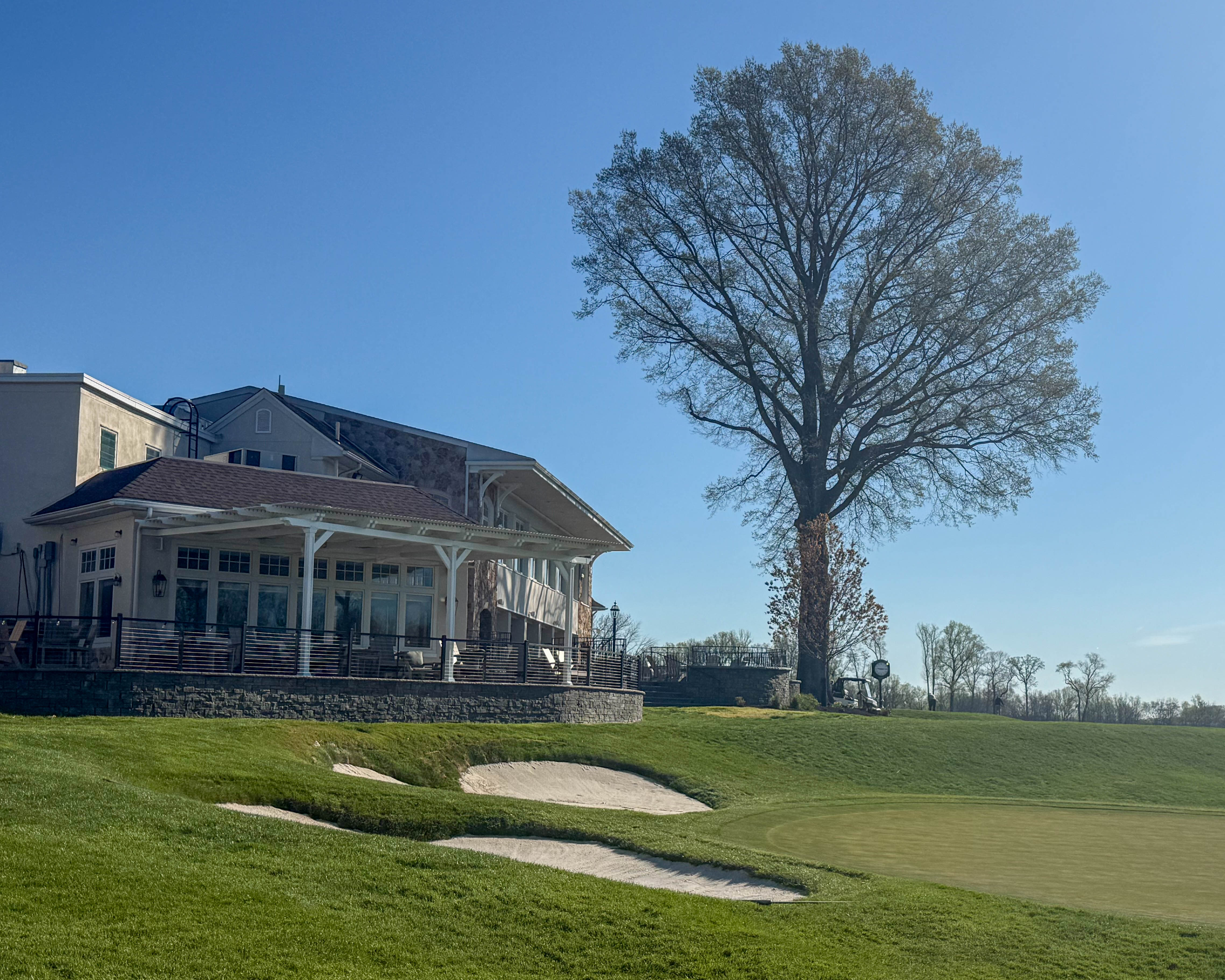 Exterior of Concord Country Club at 1601 Wilmington Pike in West Chester, Pennsylvania serving the local community