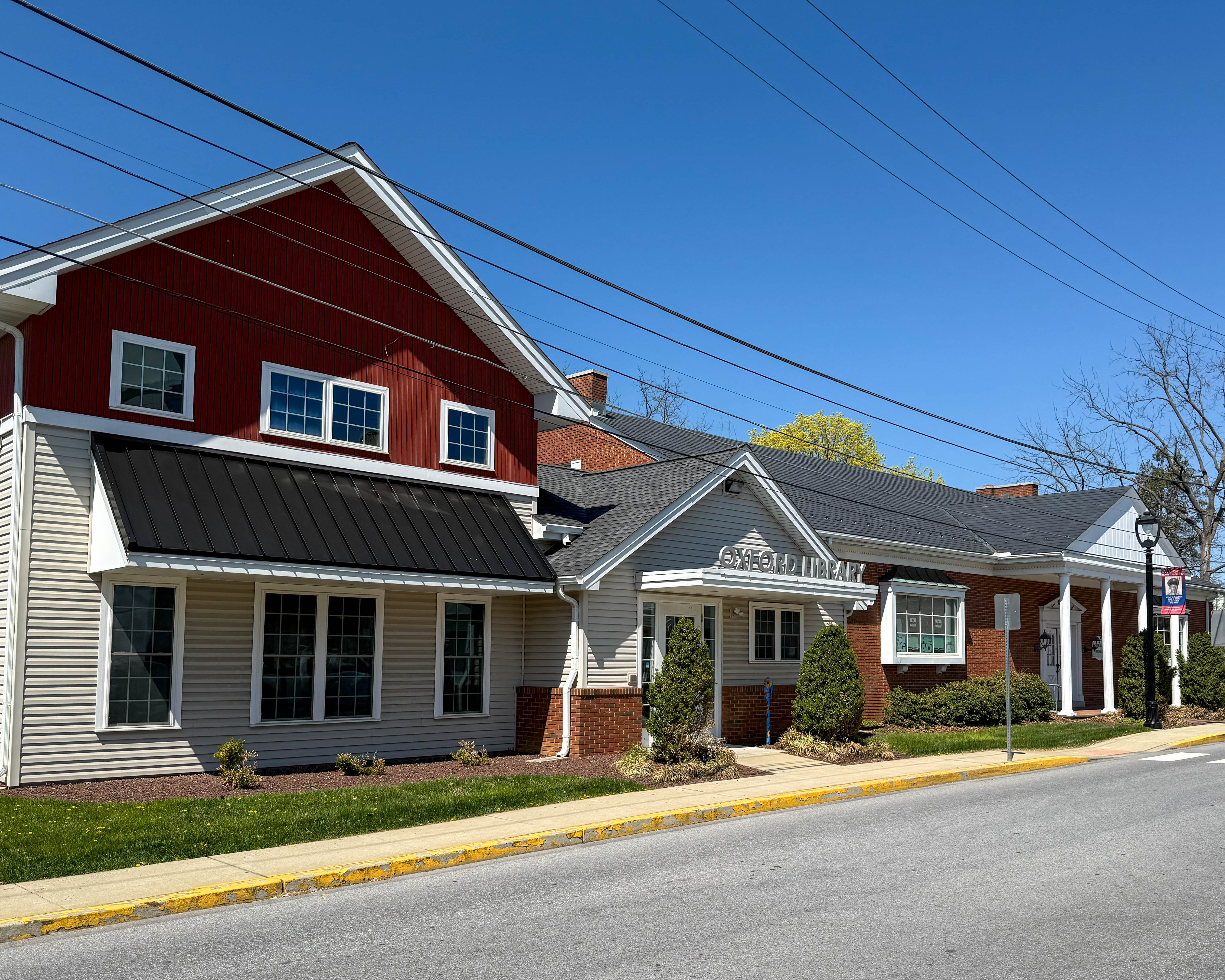 Oxford Library Company at 48 S 2nd Street in Oxford, Pennsylvania serving the local community