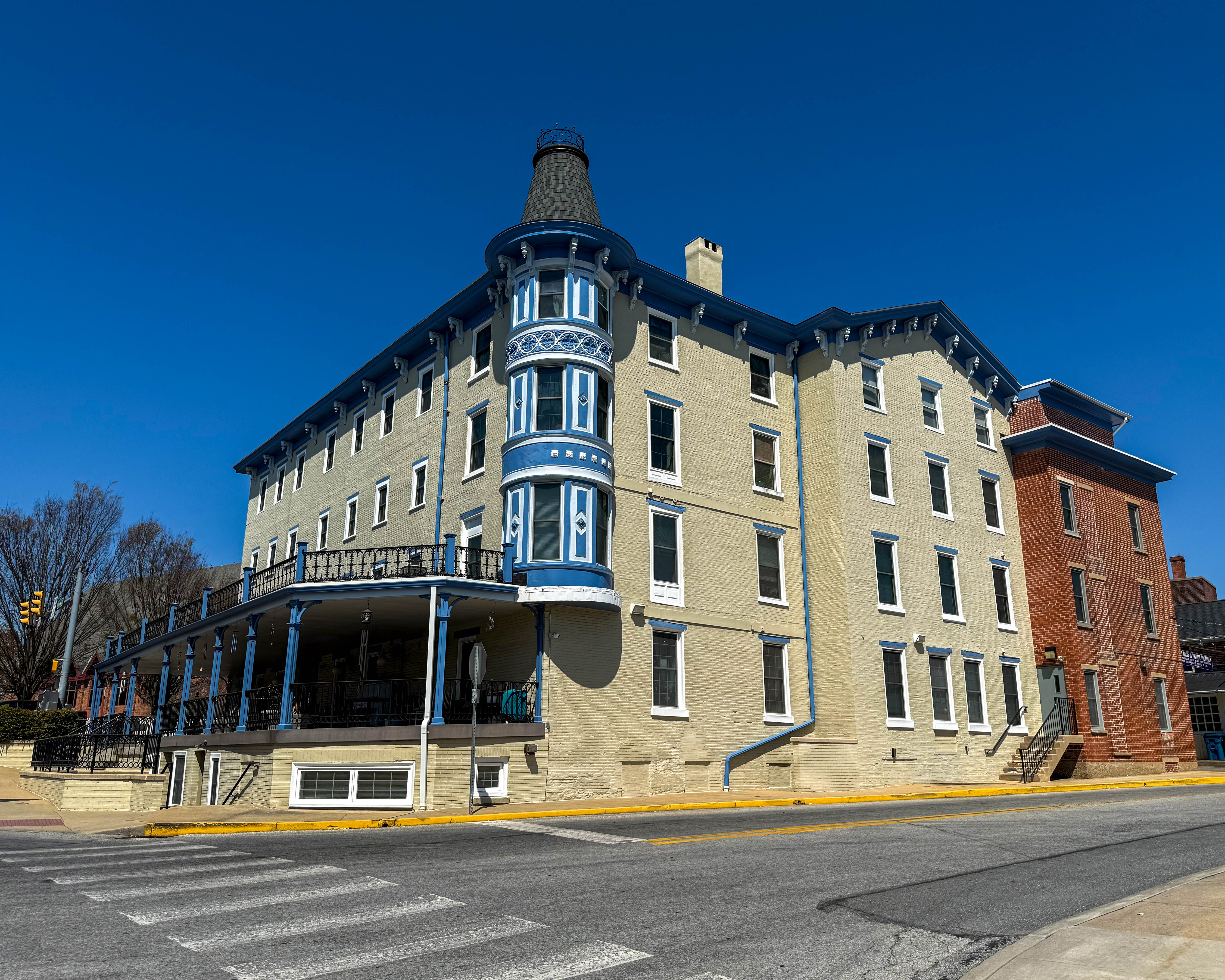Market Street in Oxford, Pennsylvania serving the local community