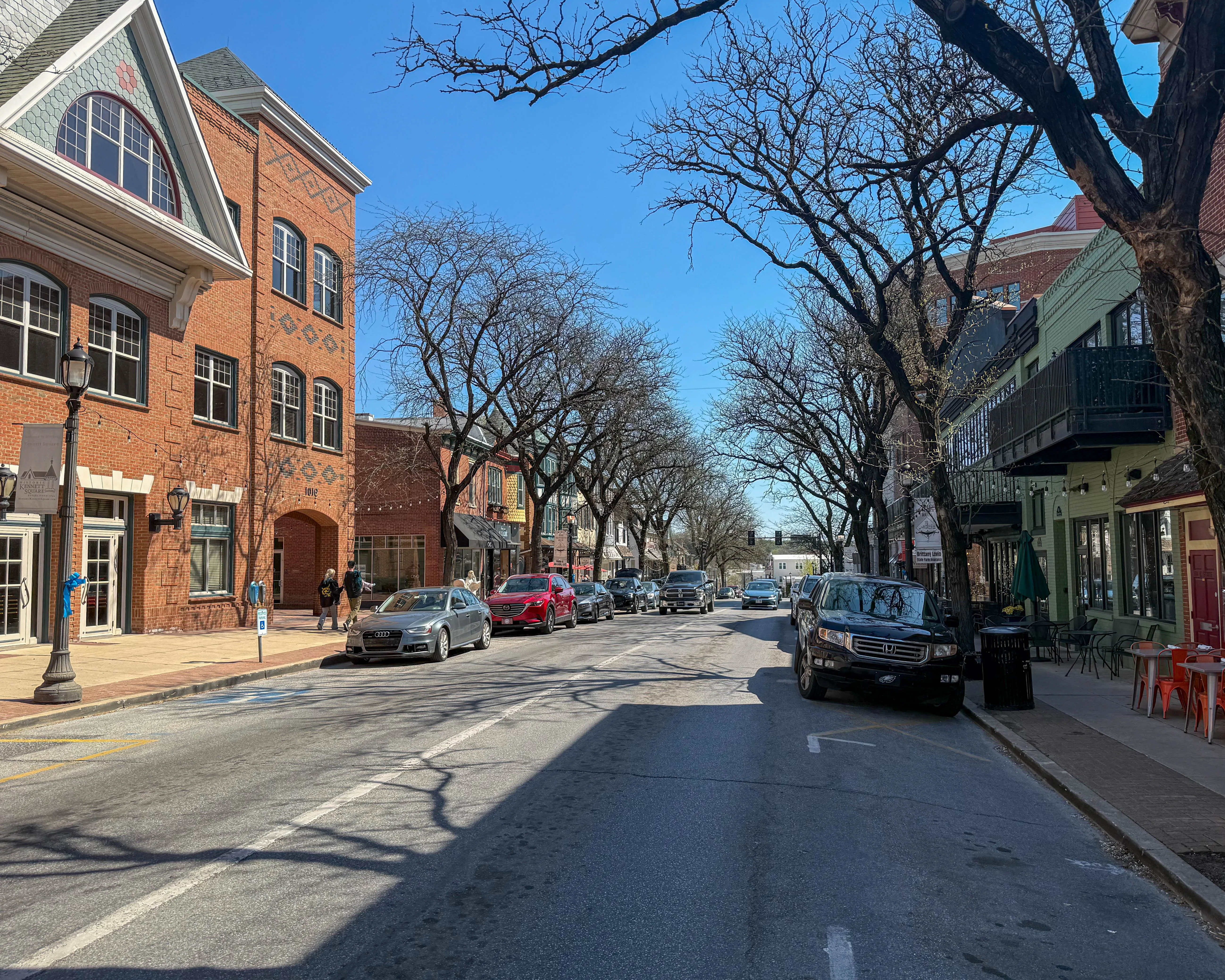 West State Street in Kennett Square, Pennsylvania serving the local community