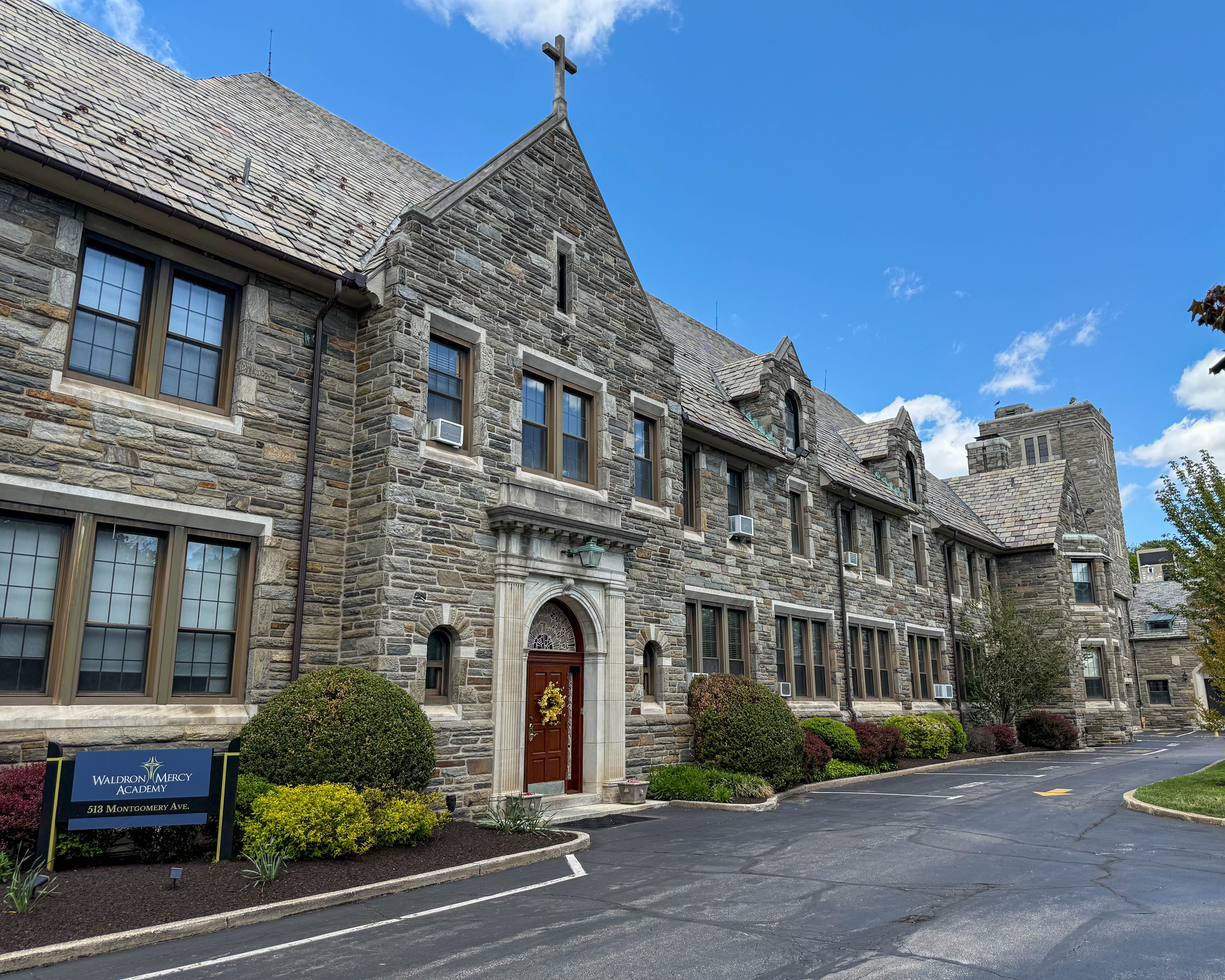 Waldron Mercy Academy at 513 Montgomery Avenue in Merion Station, Pennsylvania serving the local community