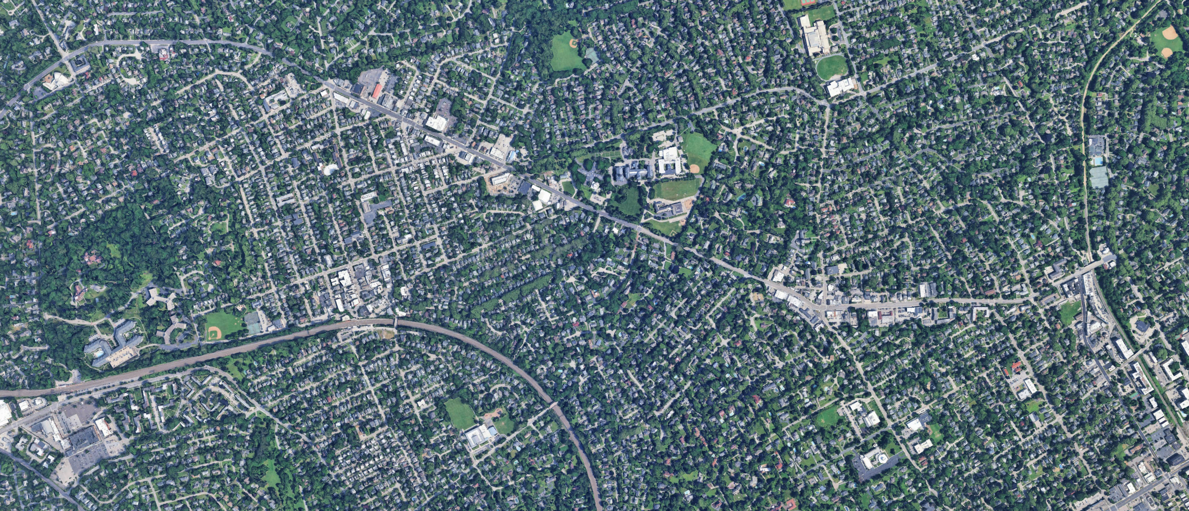Map of Narberth, Pennsylvania serving the local community