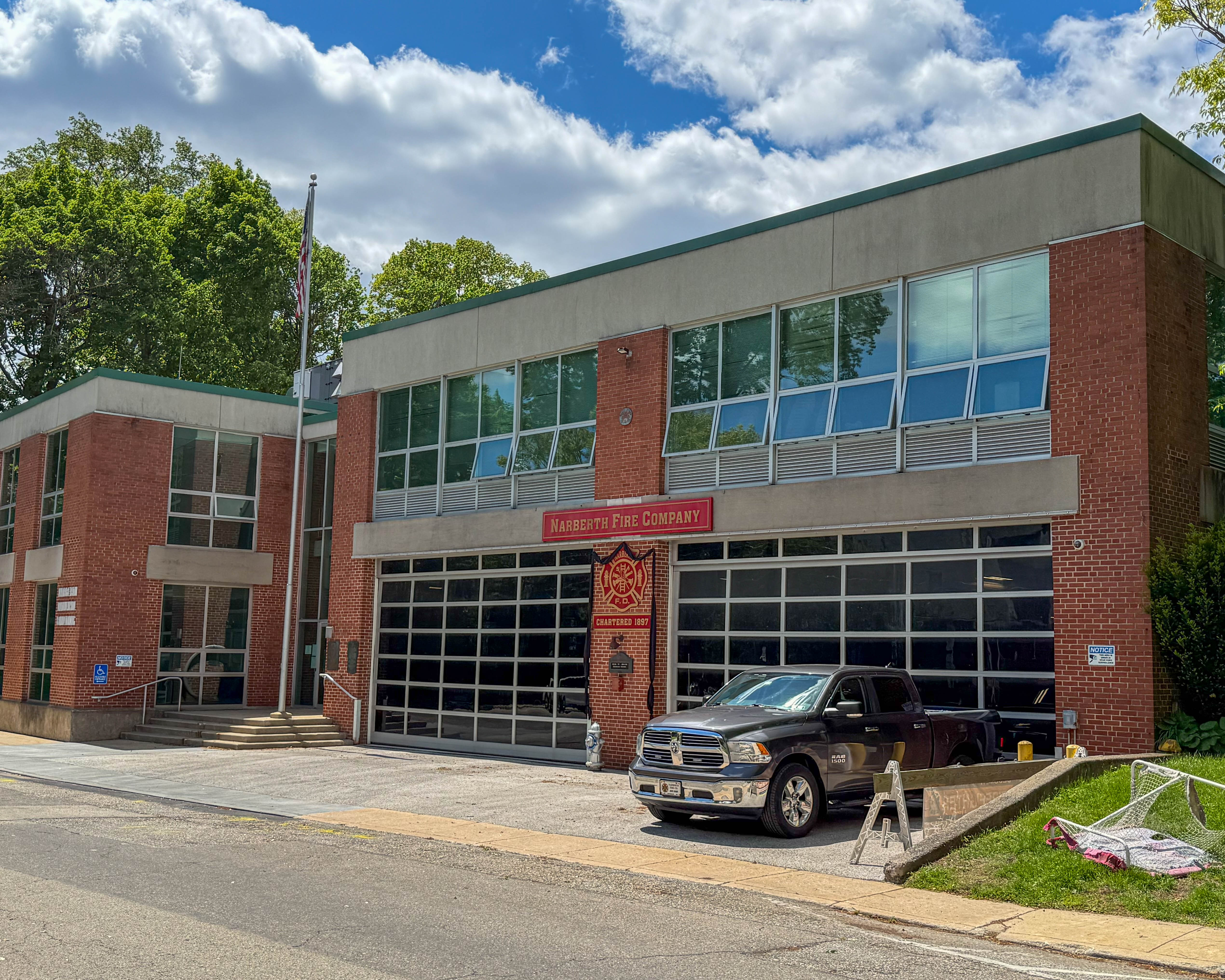 Narberth Fire Department at 100 Conway Avenue in Narberth, Pennsylvania serving the local community
