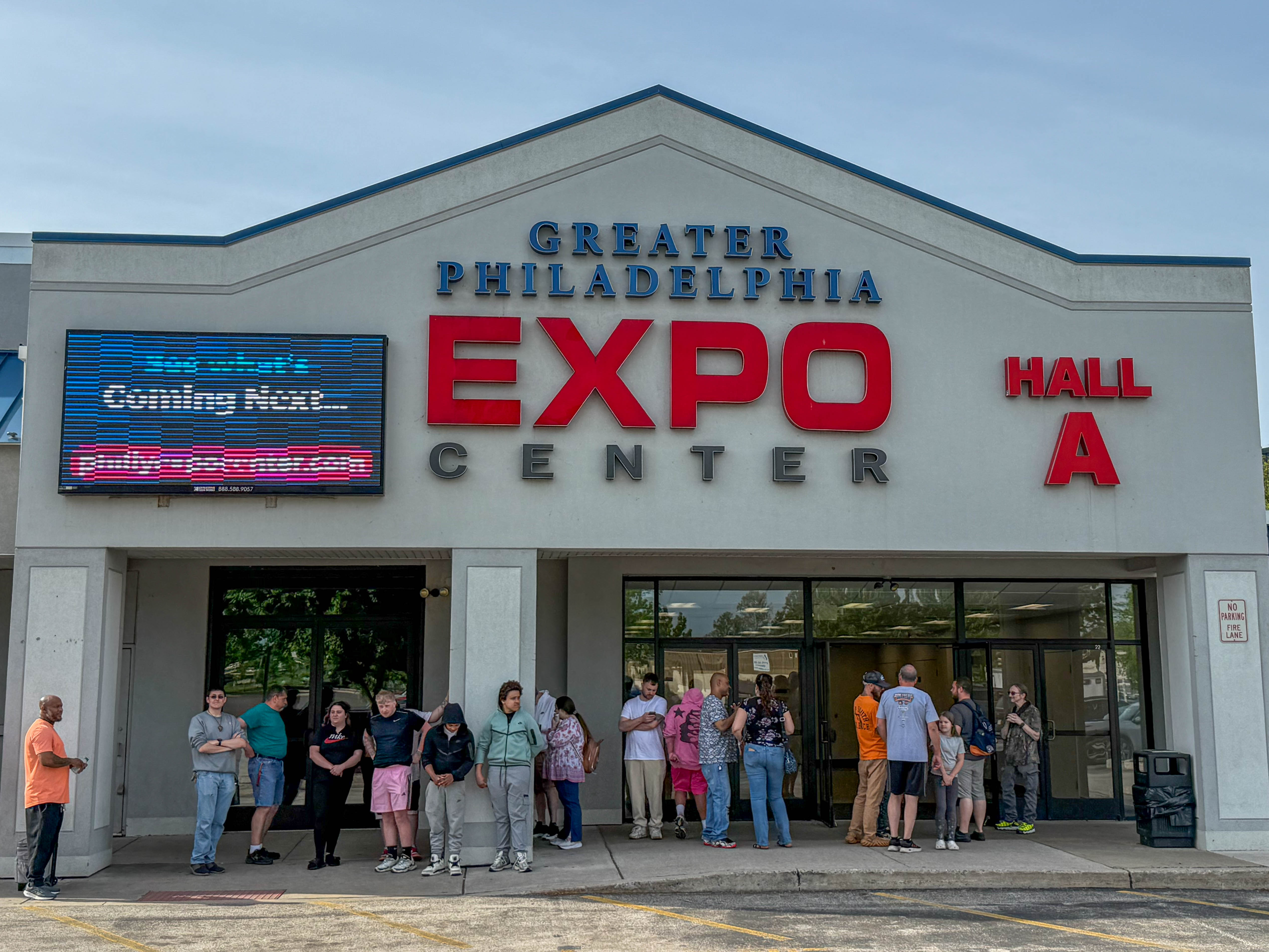 Greater Philadelphia Expo Center at 100 Station Avenue in Oaks, Pennsylvania serving the local community