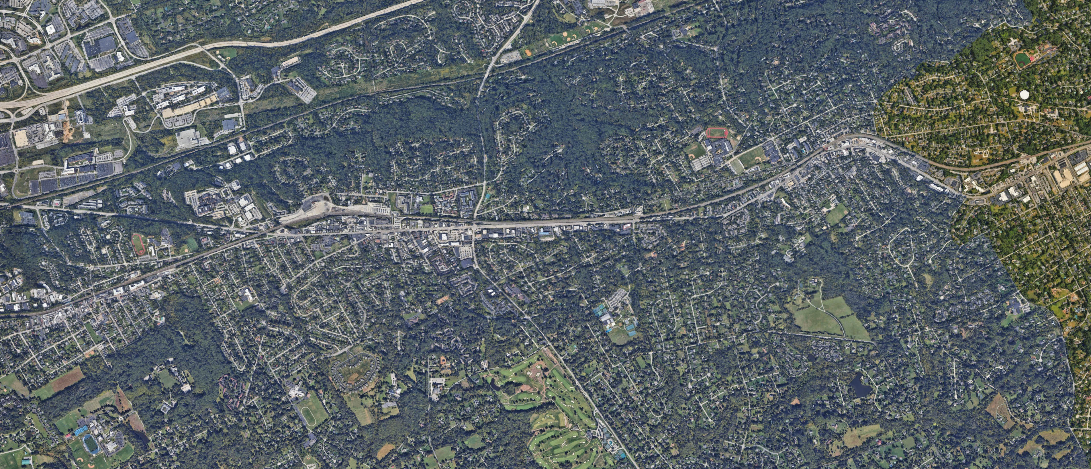 Map of Paoli, Pennsylvania serving the local community