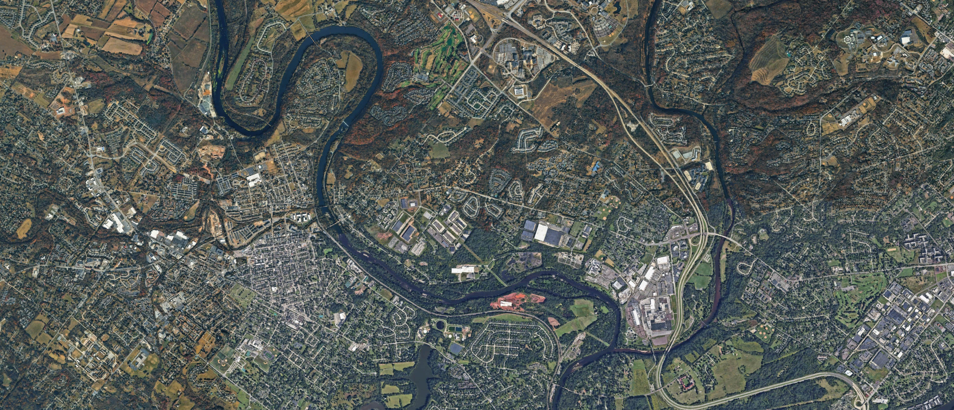 Map of Phoenixville, Pennsylvania serving the local community