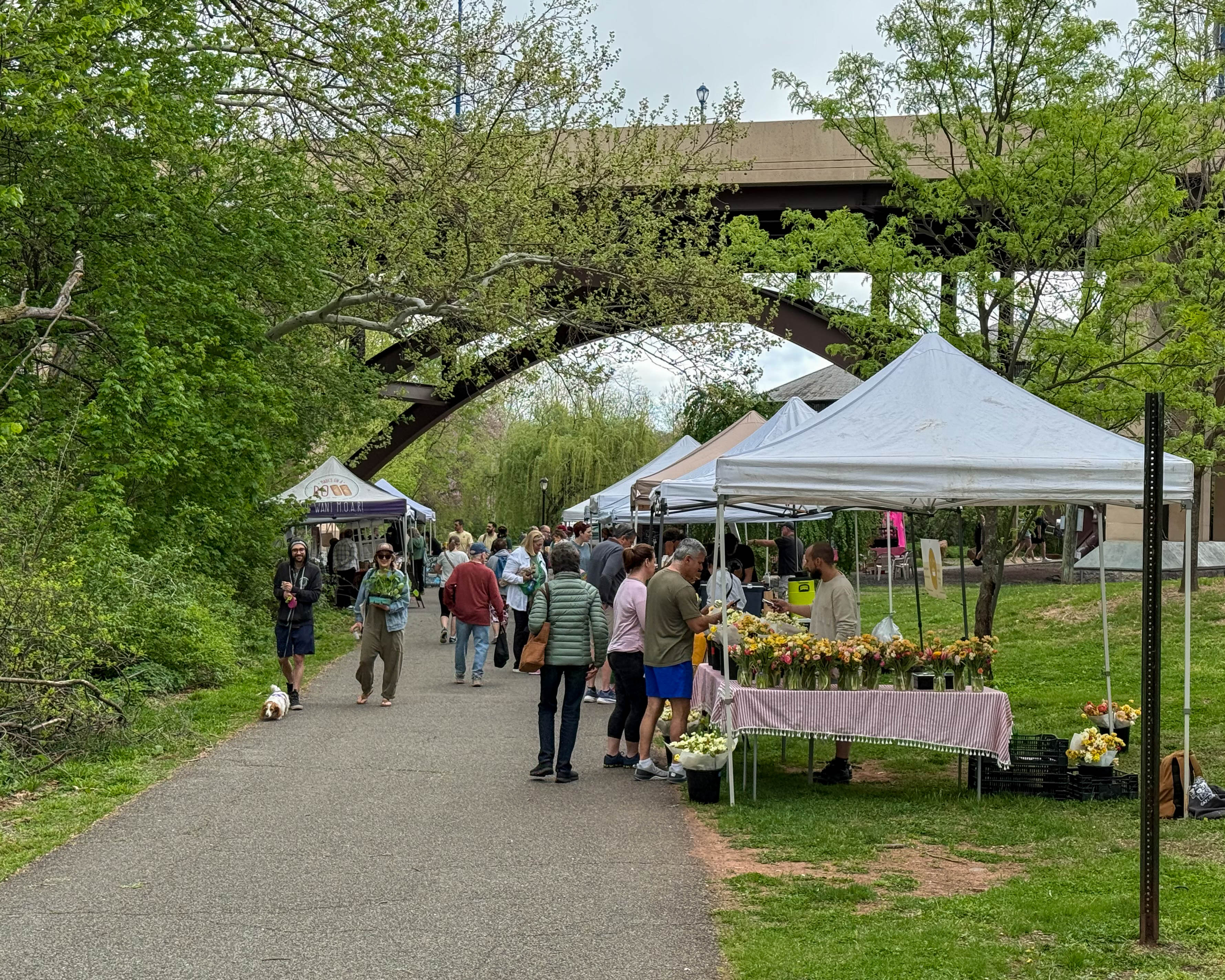 Farmer's Market in Phoenixville, Pennsylvania serving the local community