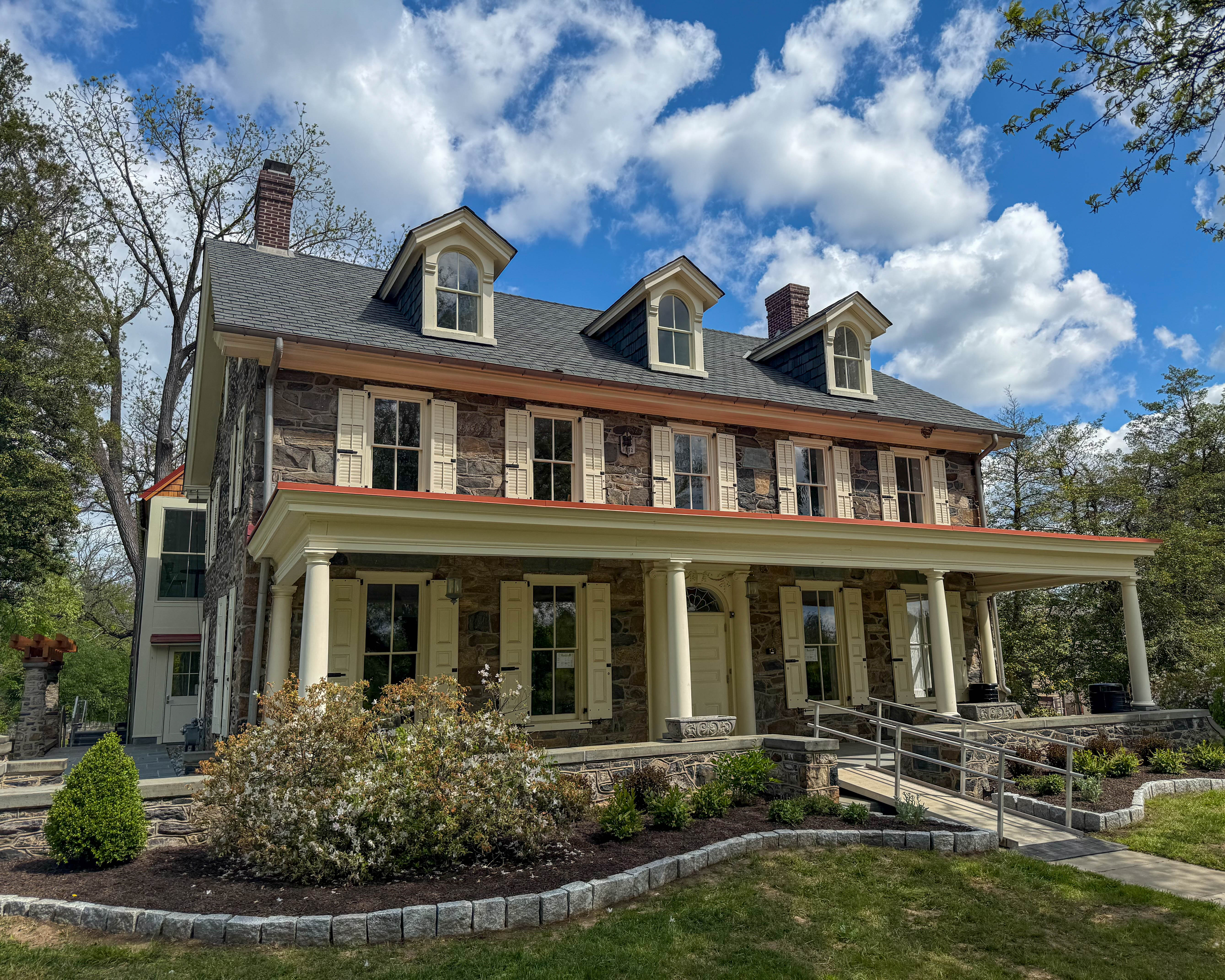 Ashbridge House at 1301 Montgomery Avenue in Rosemont, Pennsylvania serving the local community