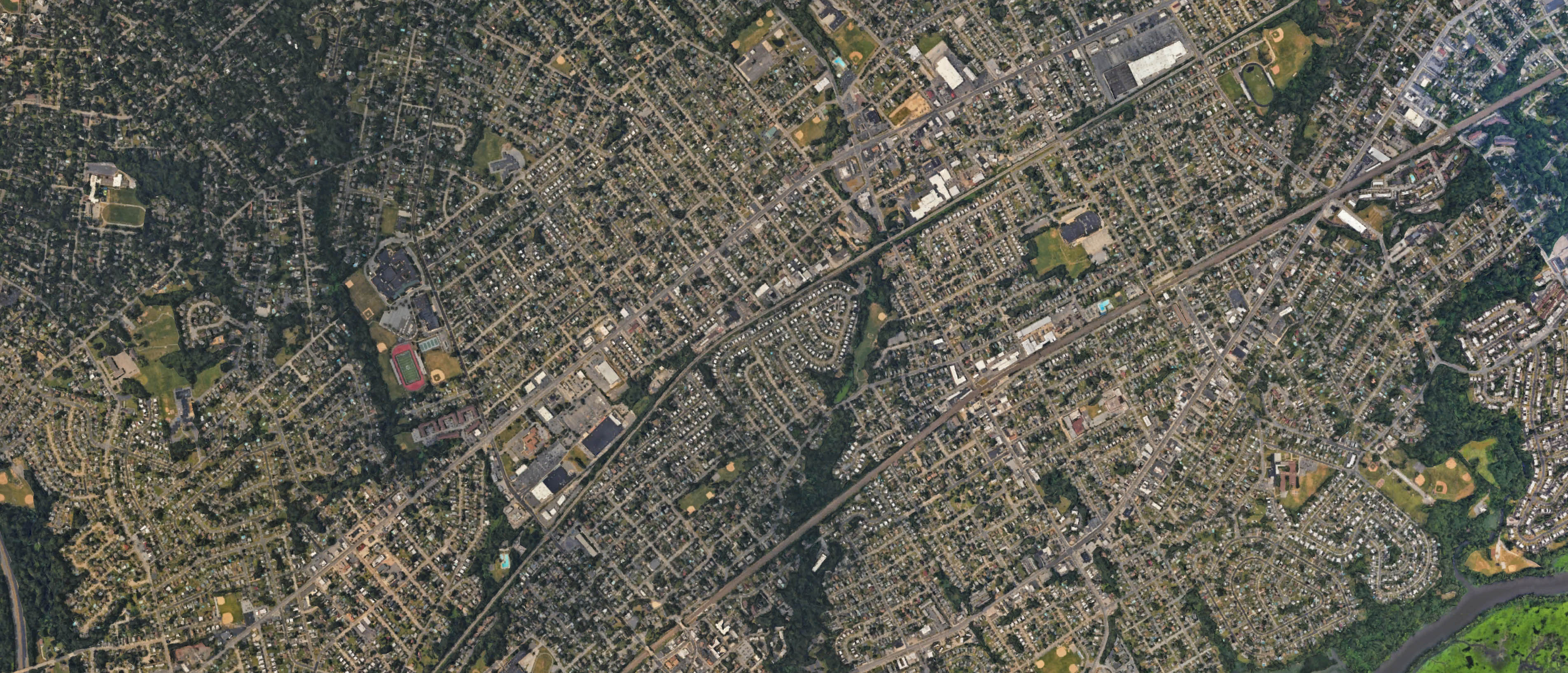 Map of Ridley Township, Pennsylvania serving the local community