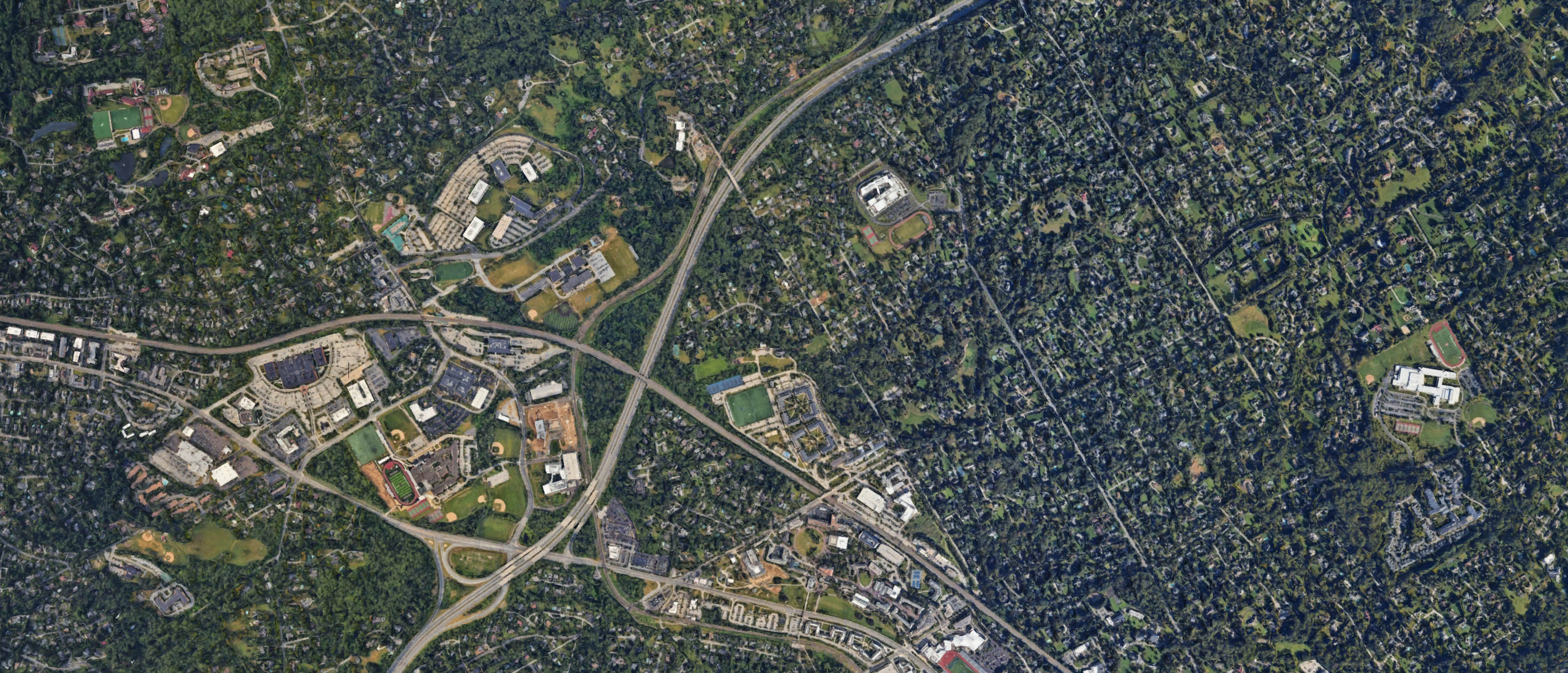 Map of Radnor, Pennsylvania serving the local community