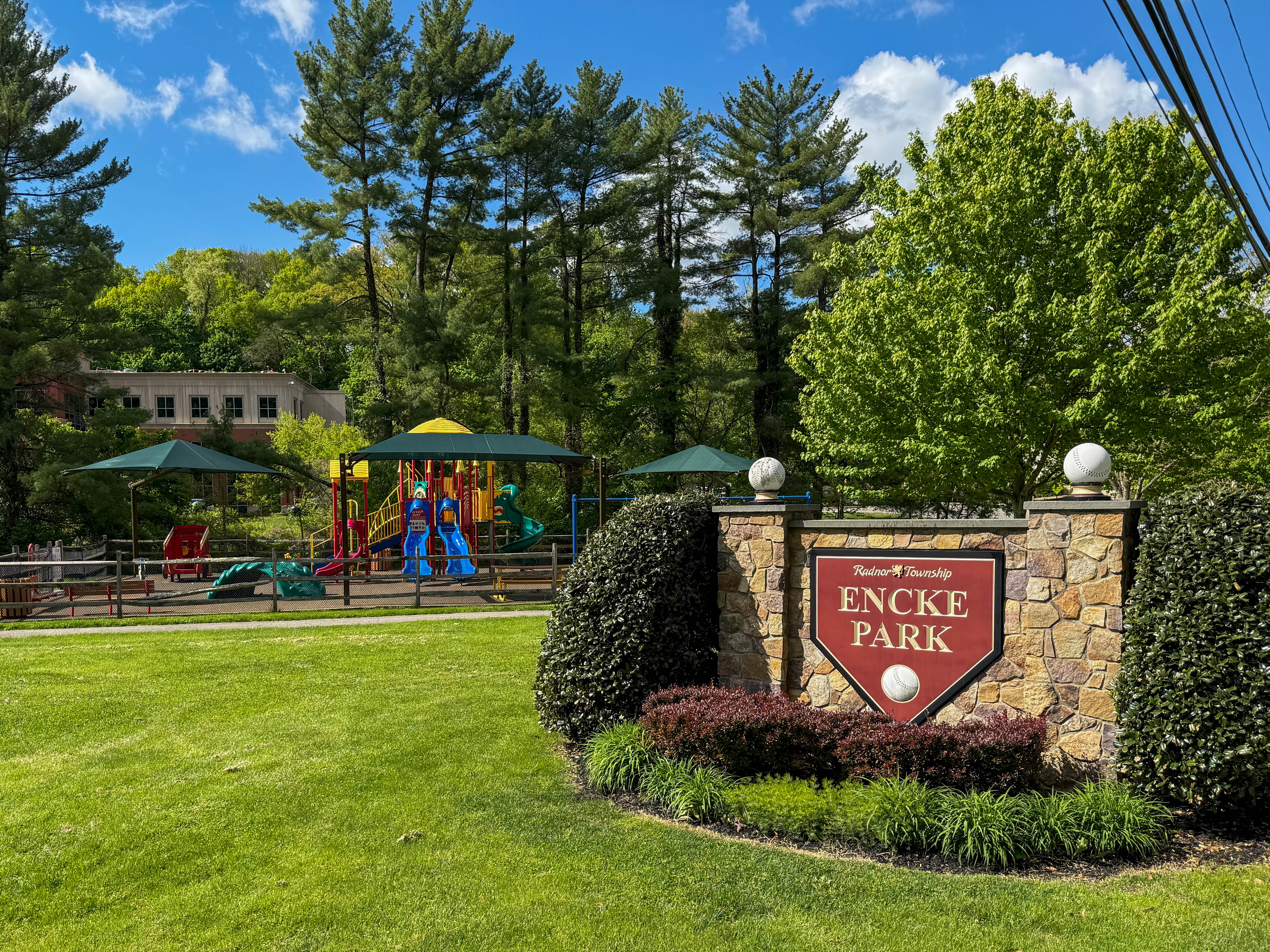 Encke Park at 305 Iven Avenue in Radnor, Pennsylvania serving the local community