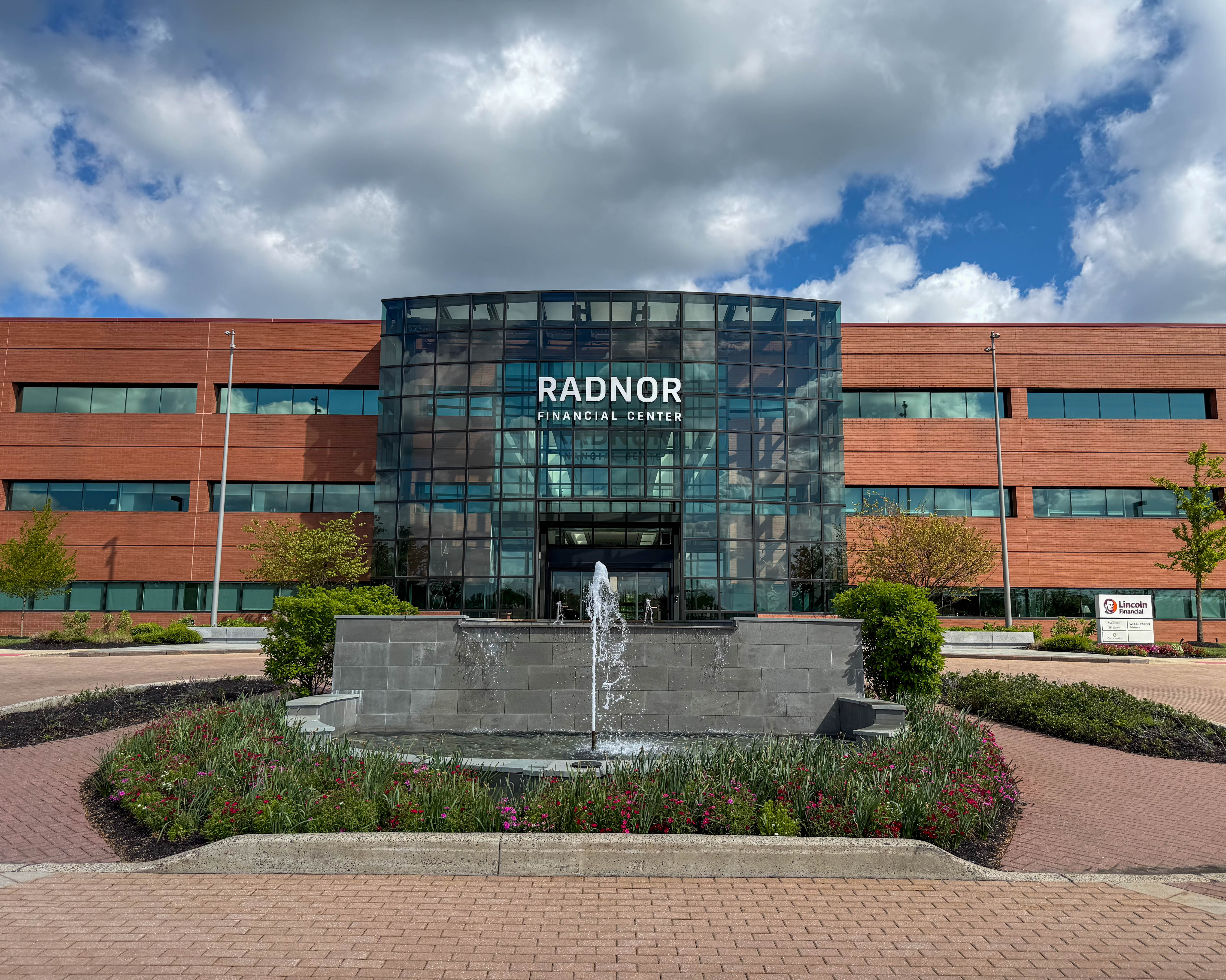 Radnor Financial Center at 150 N Radnor Chester Road in St. Davids, Pennsylvania serving the local community