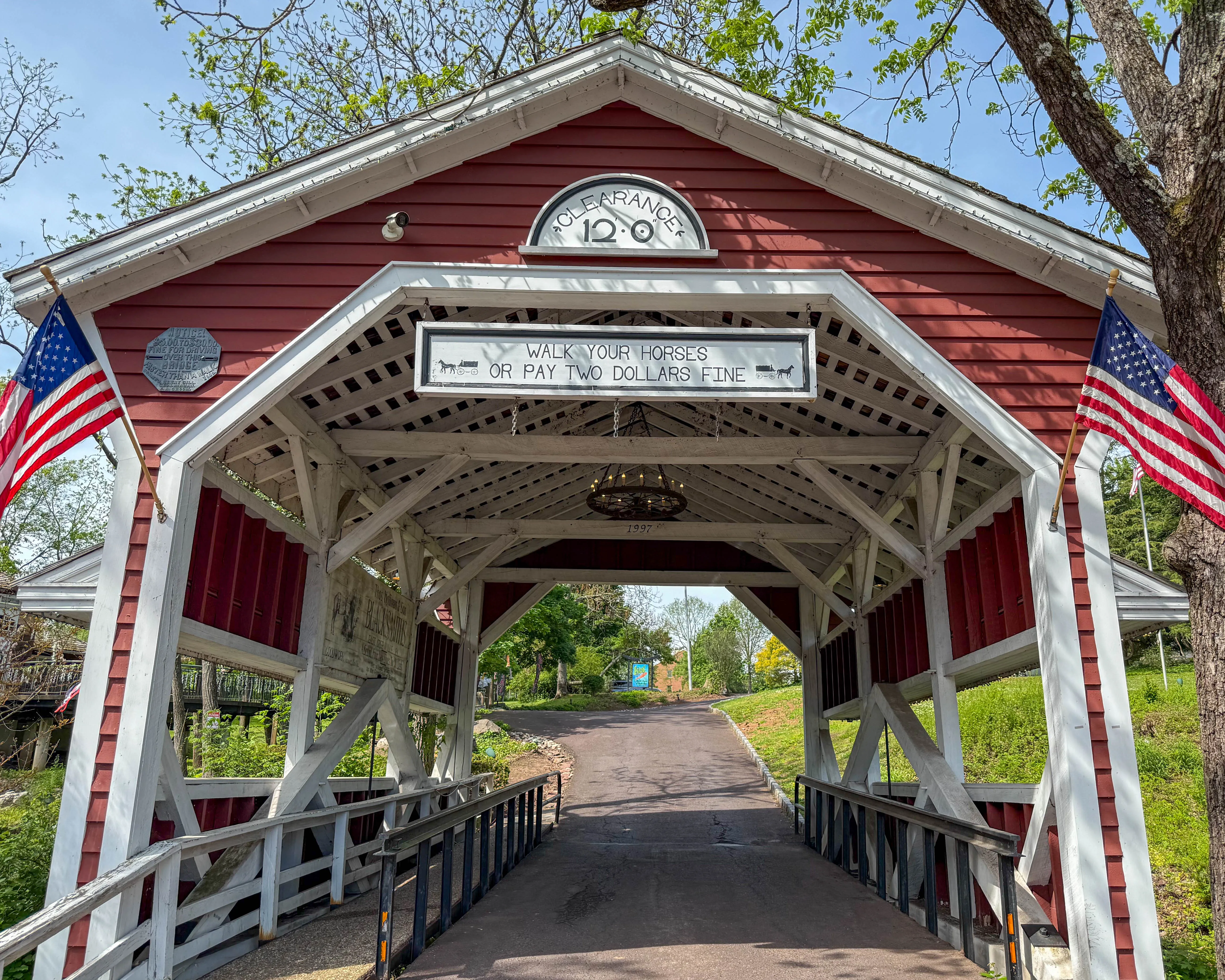 Skippack Village Covered Bridge at 4046 Skippack Pike in Skippack, Pennsylvania serving the local community