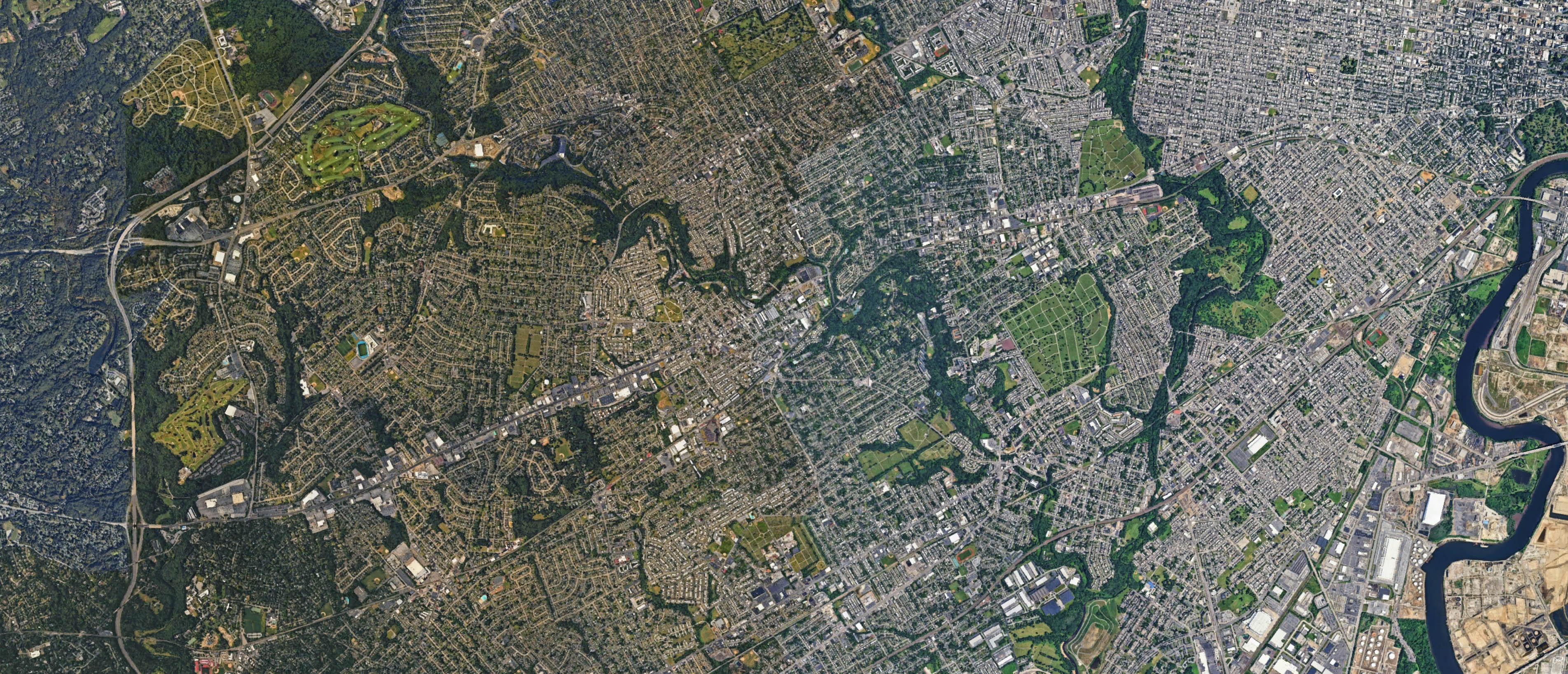Map of Springfield, Pennsylvania serving the local community