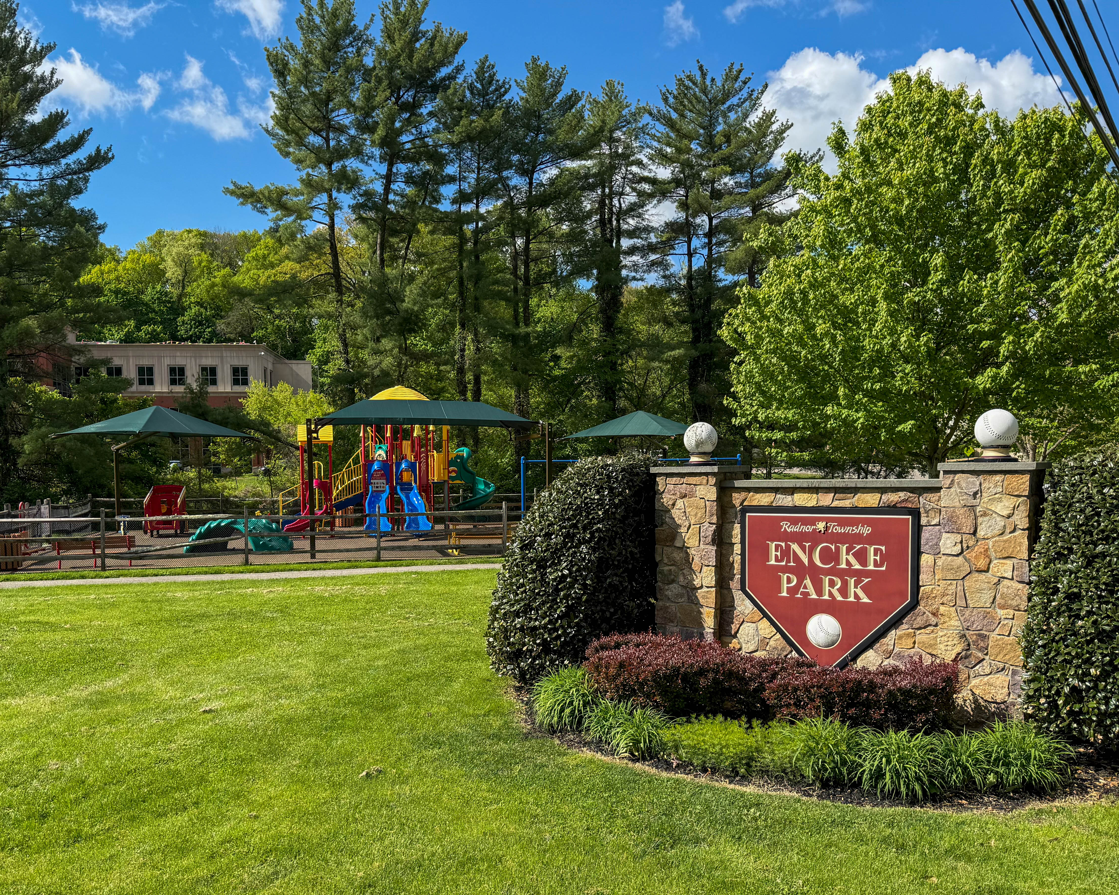 Encke Park at 305 Iven Avenue in Radnor, Pennsylvania serving the local community