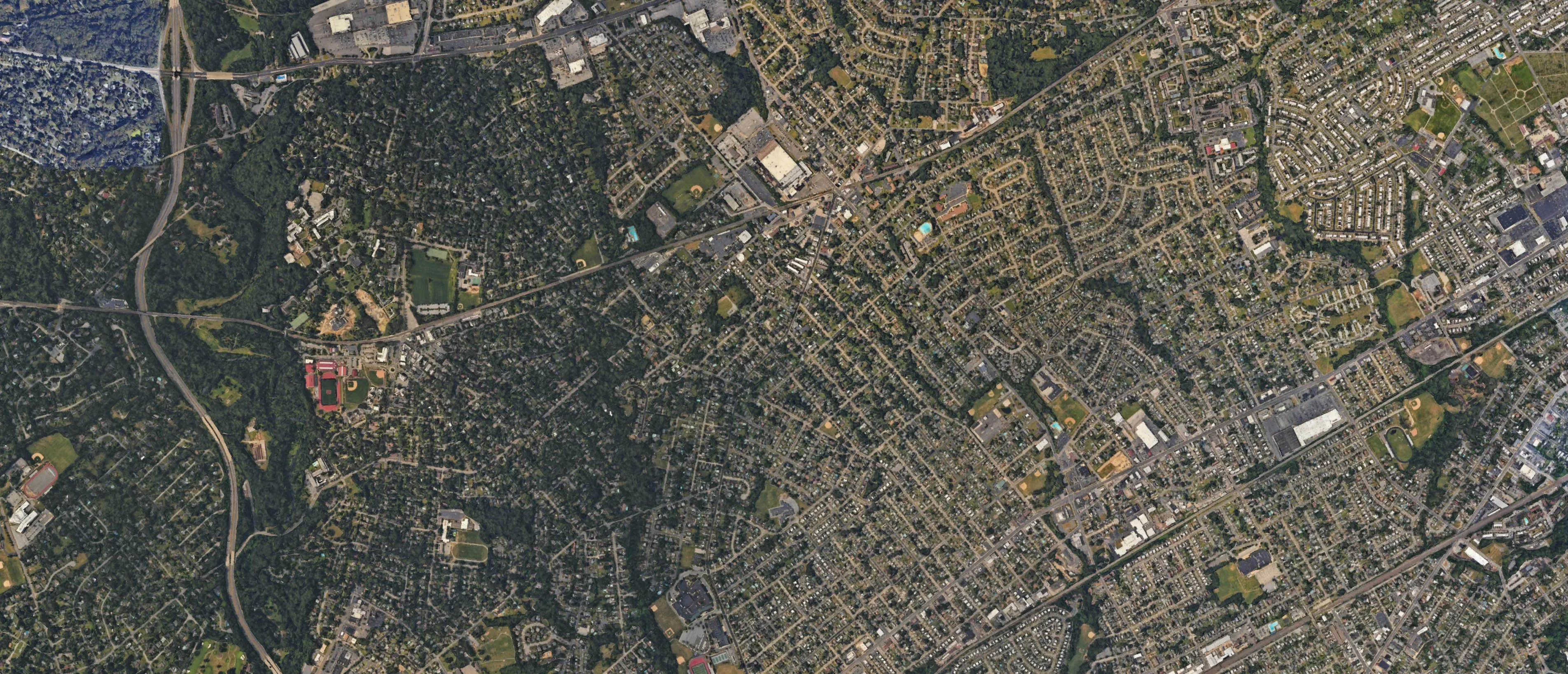 Map of Swarthmore, Pennsylvania serving the local community