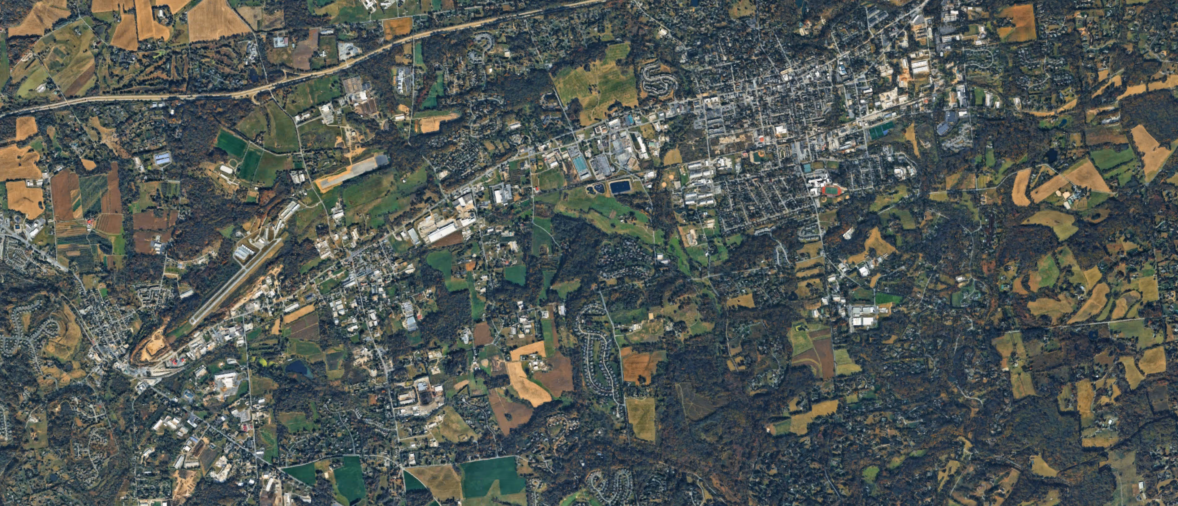 Map of Toughkenamon, Pennsylvania serving the local community