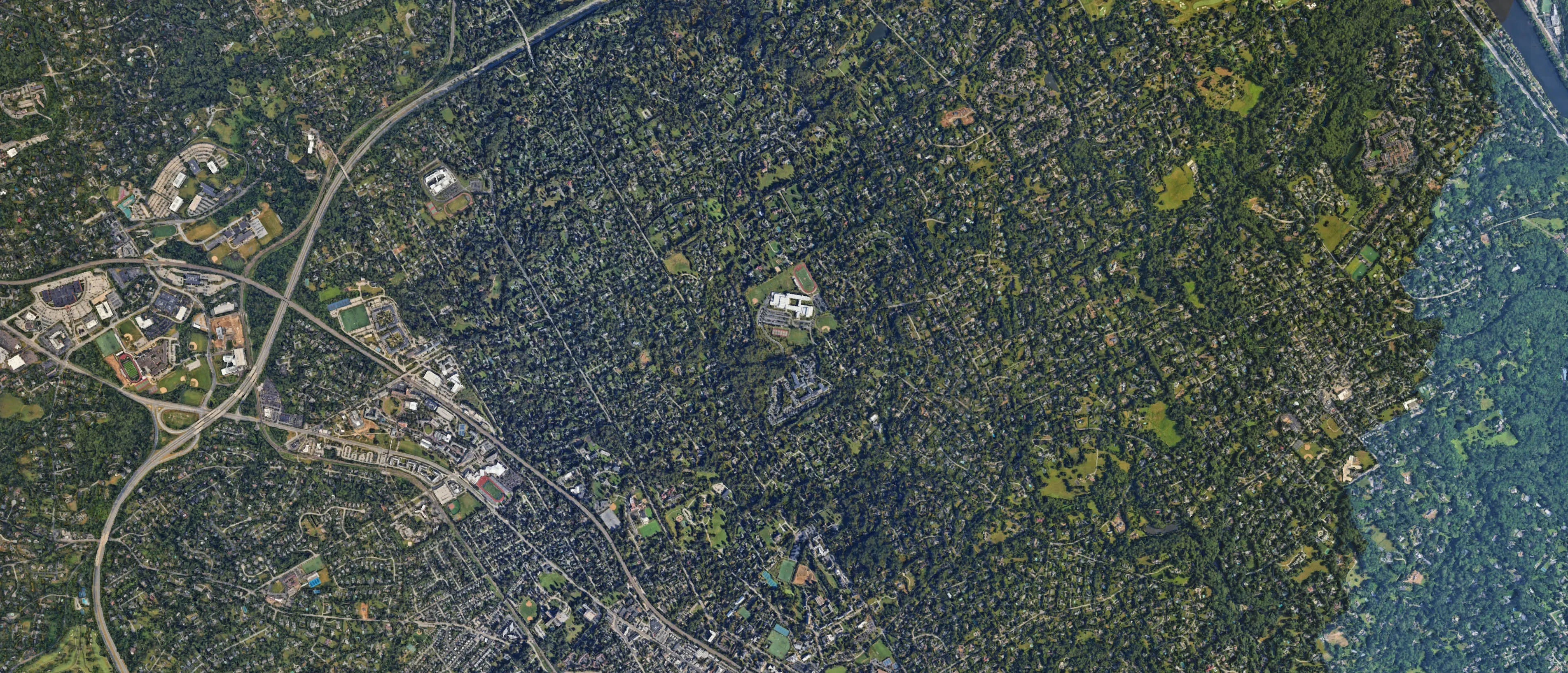 Map of Villanova, Pennsylvania serving the local community