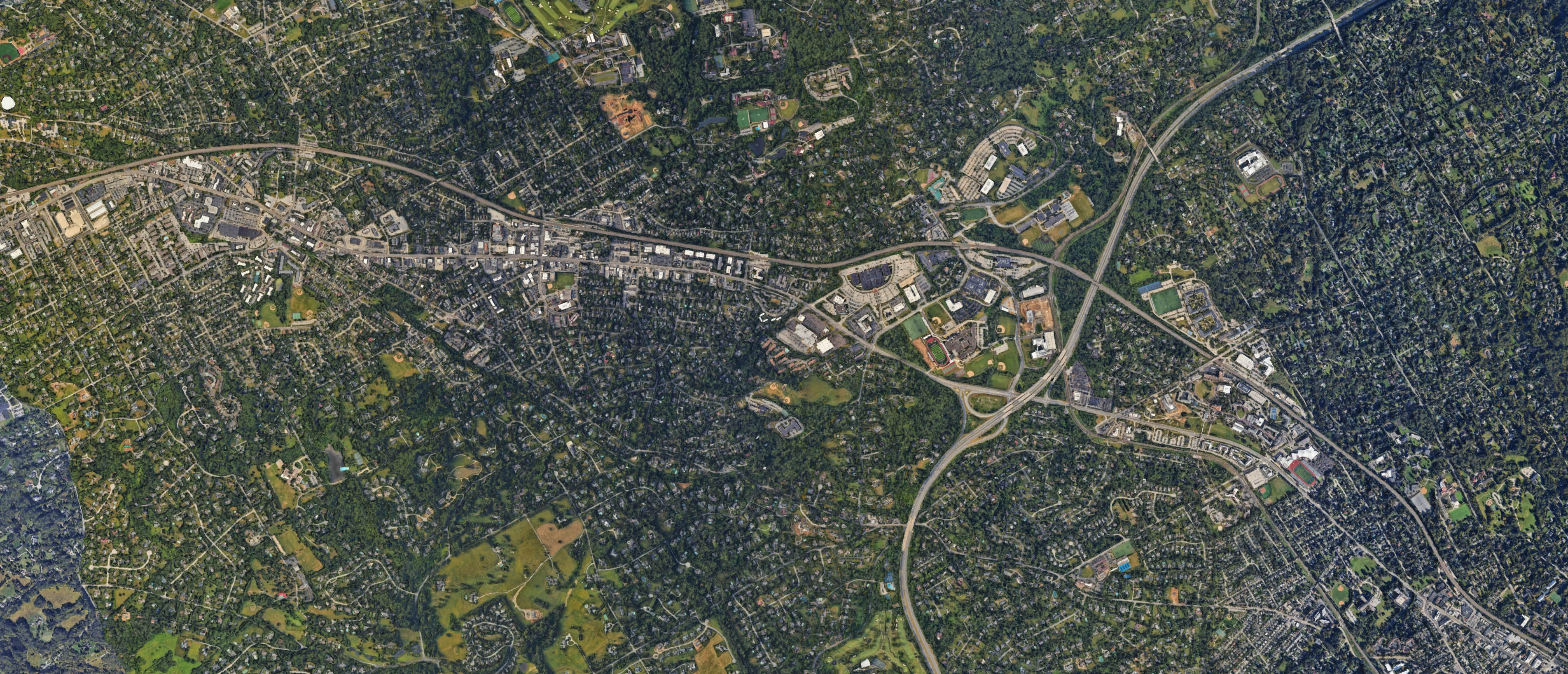 Map of Wayne, Pennsylvania serving the local community
