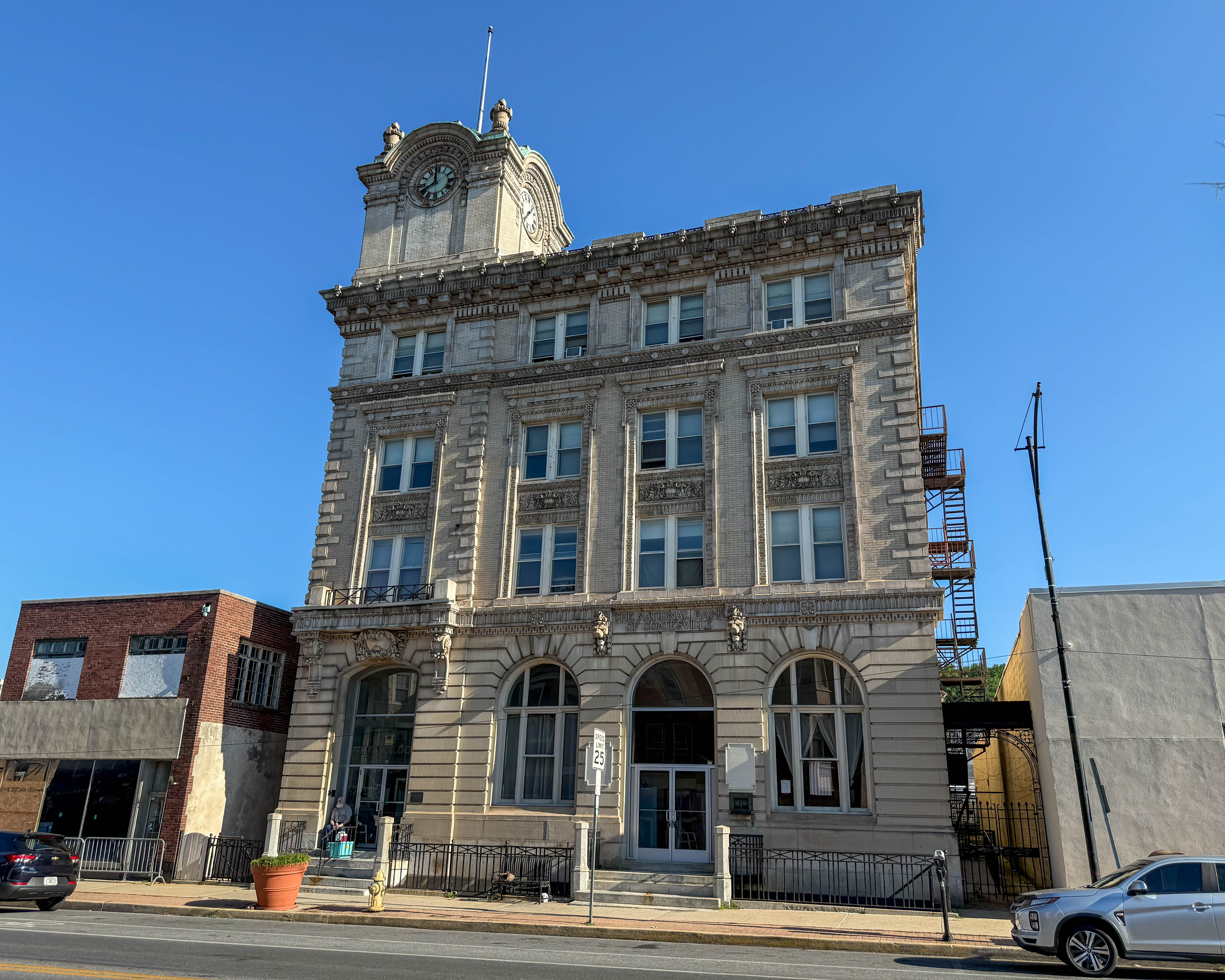 City Clock Apartments at 235 Lincoln Highway E in Coatesville, Pennsylvania serving the local community