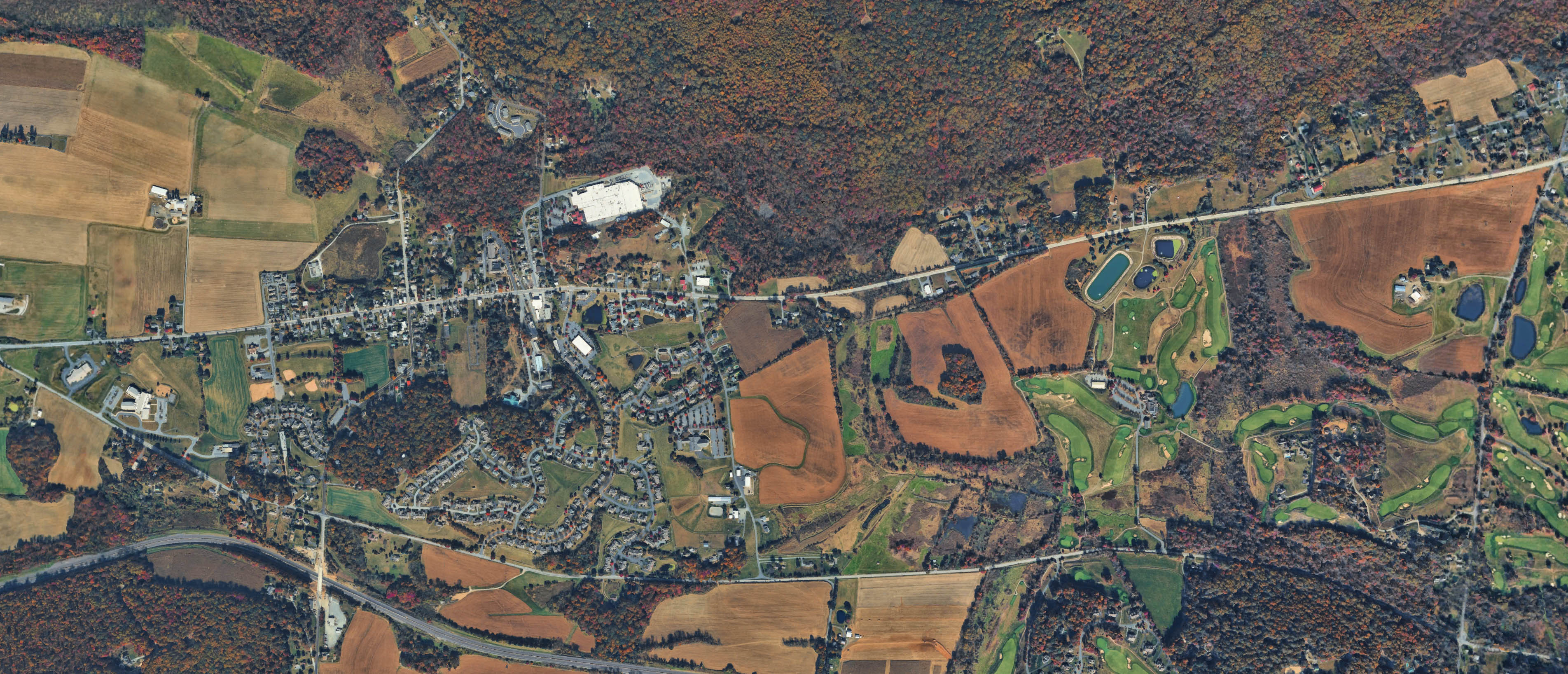 Map of Elverson, Pennsylvania serving the local community