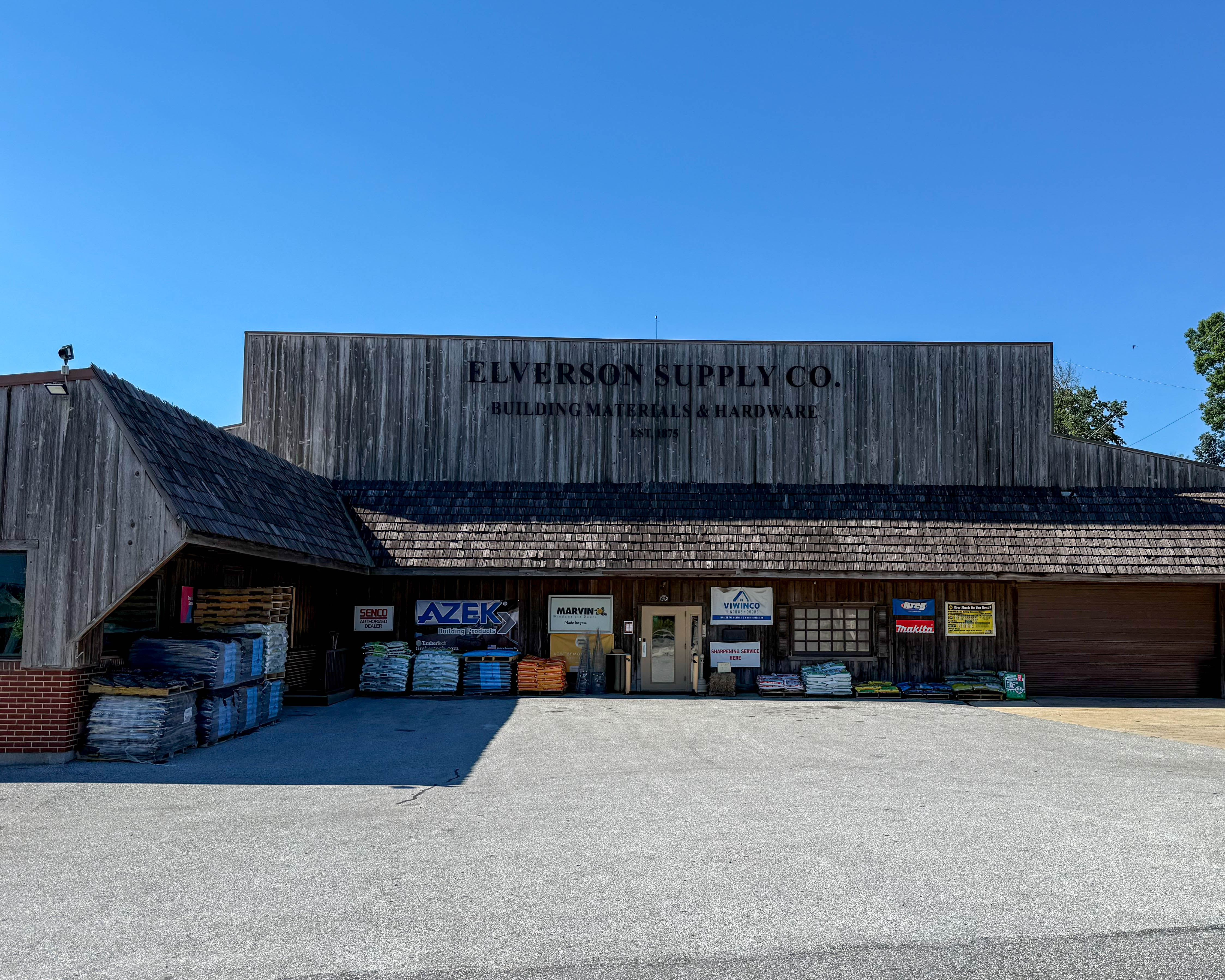 Elverson Supply Co. Inc. at 101 E Main Street in Elverson, Pennsylvania serving the local community