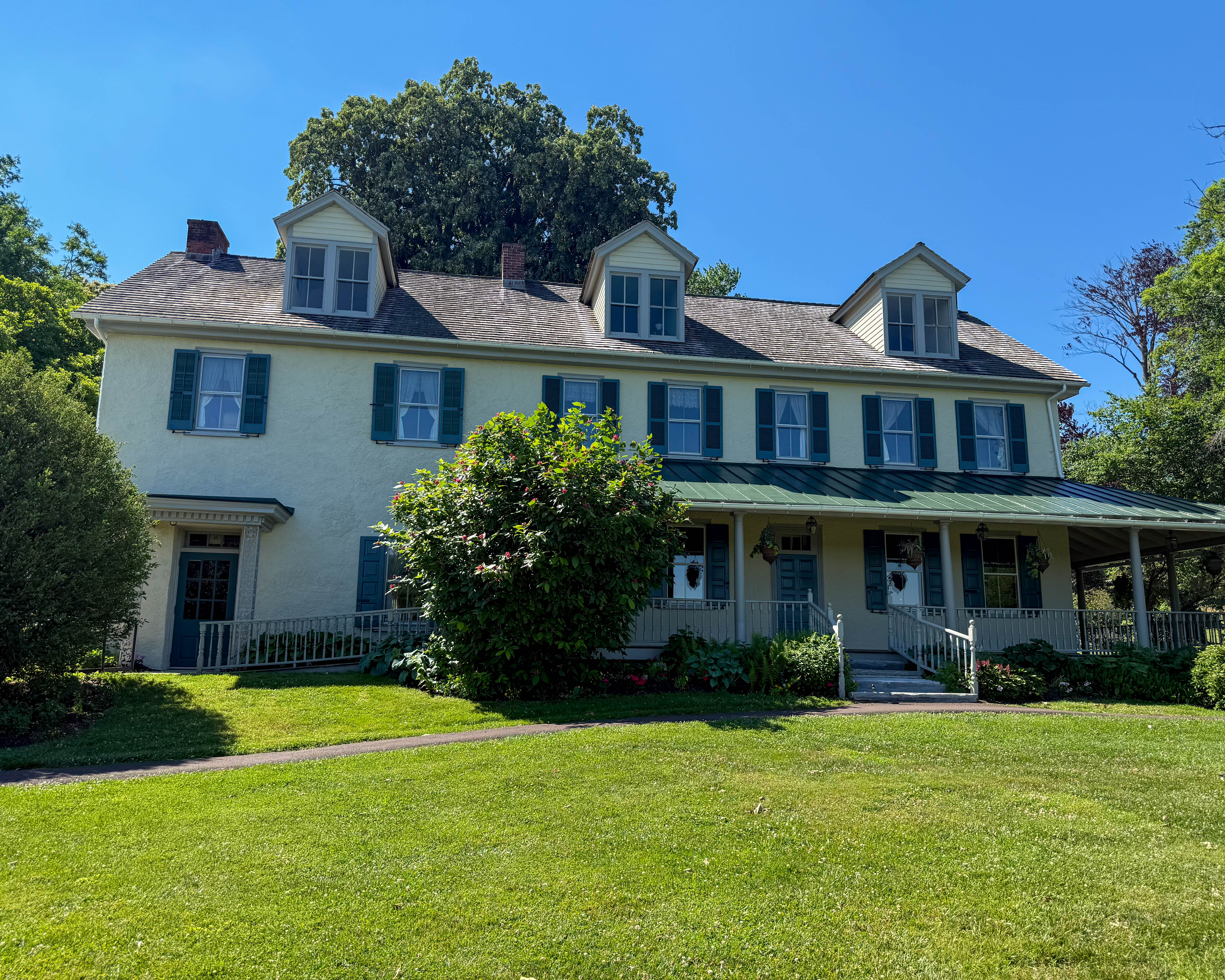 The Manor House at Springton Manor Farm in 860 Springton Road in Glenmoore, Pennsylvania serving the local community