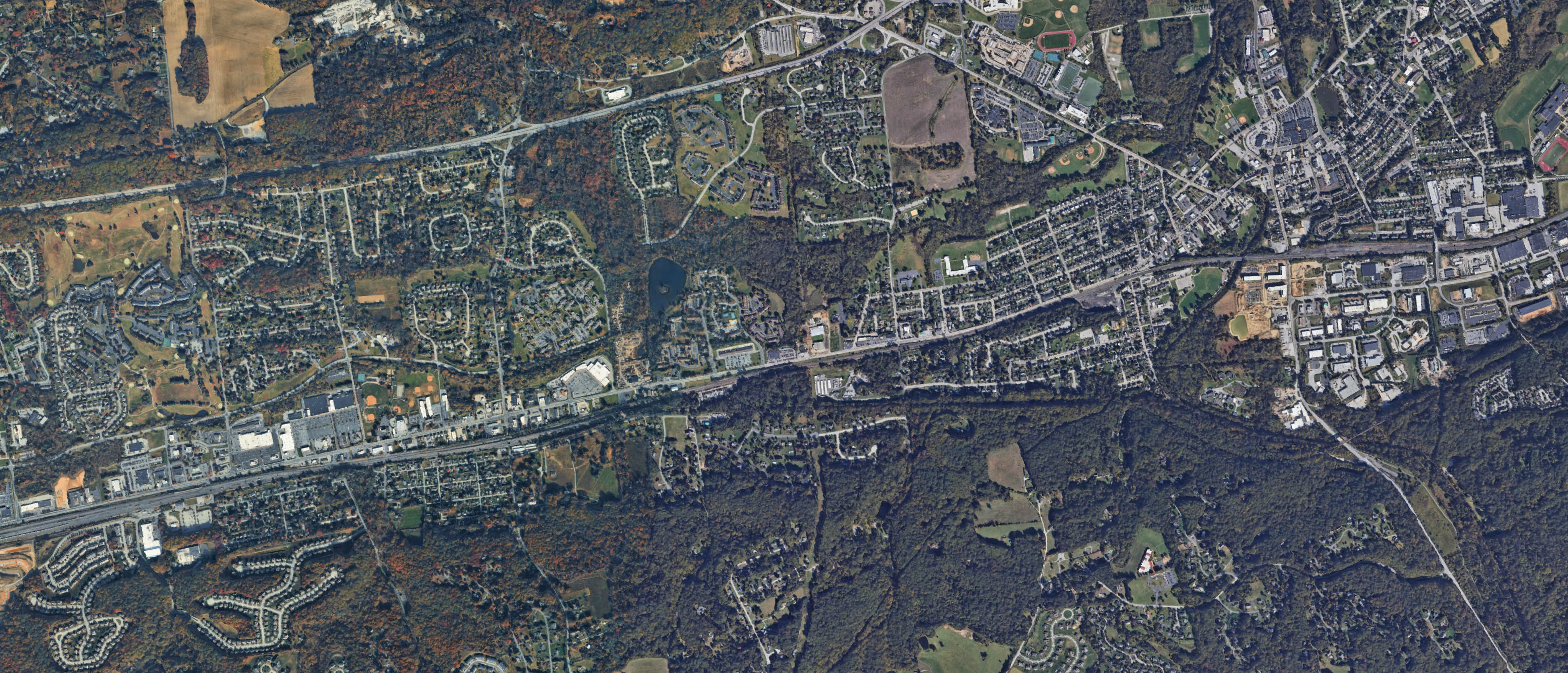 Map of Thorndale, Pennsylvania serving the local community