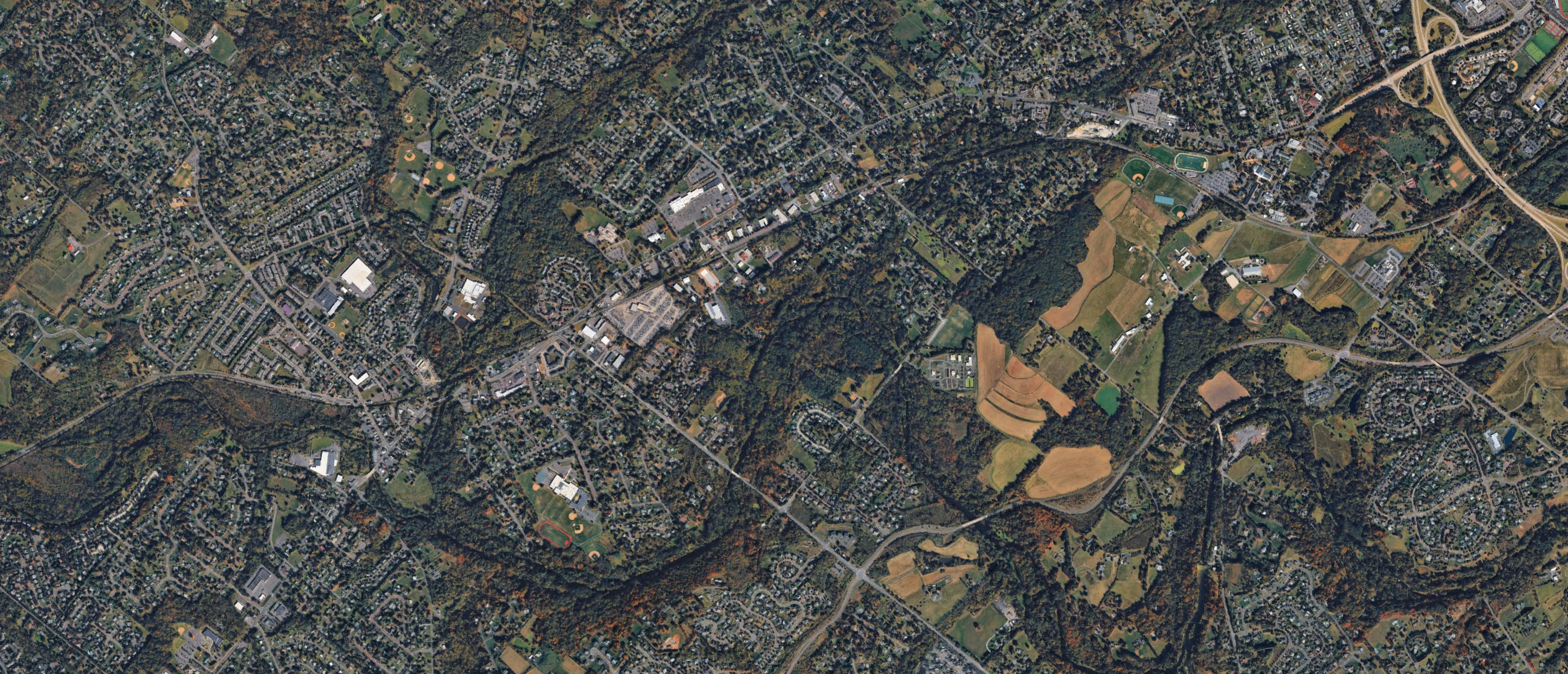 Map of Chalfont, Pennsylvania serving the local community