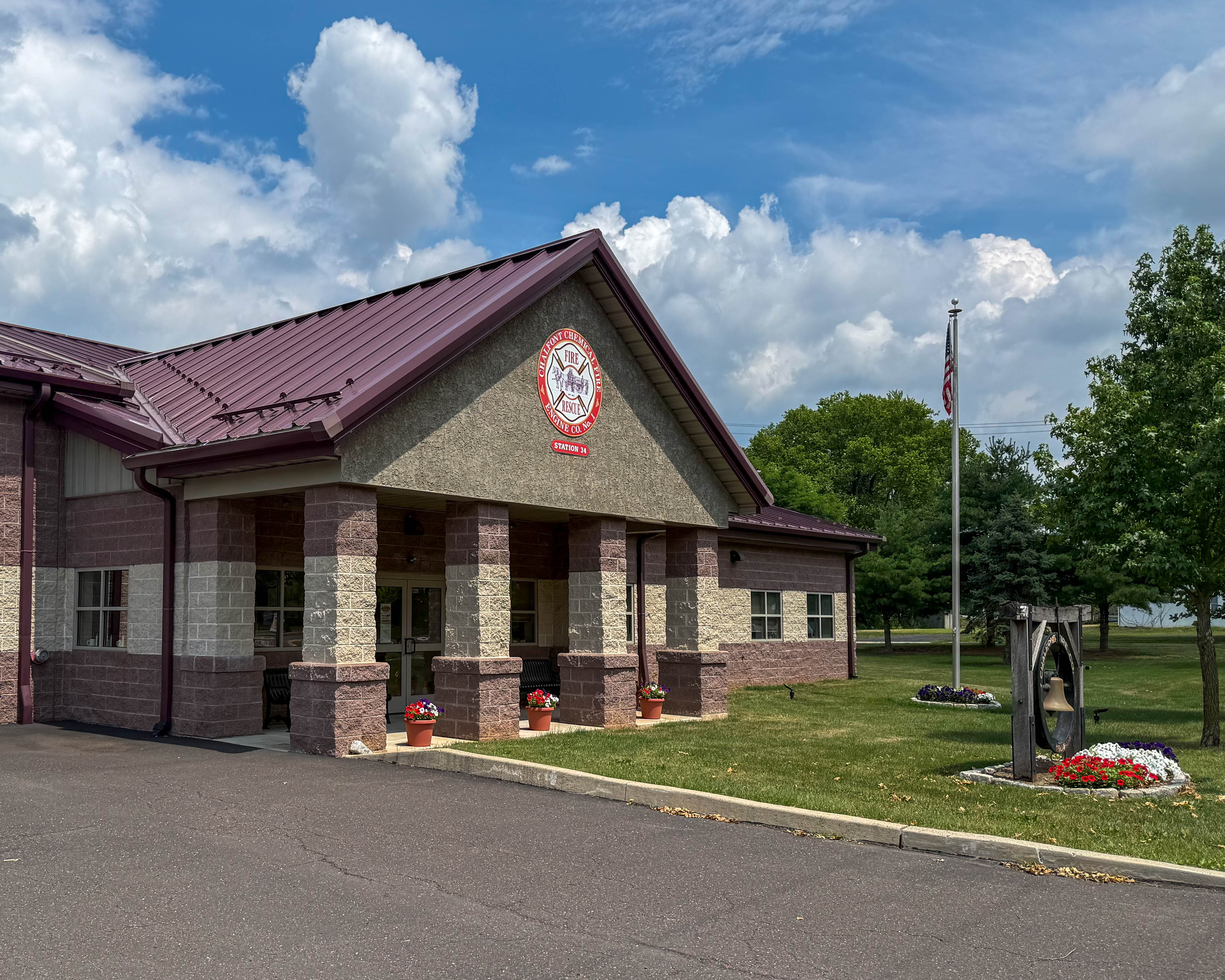 Chalfont Fire Department at 301 N Main Street in Chalfont, PA serving the local community