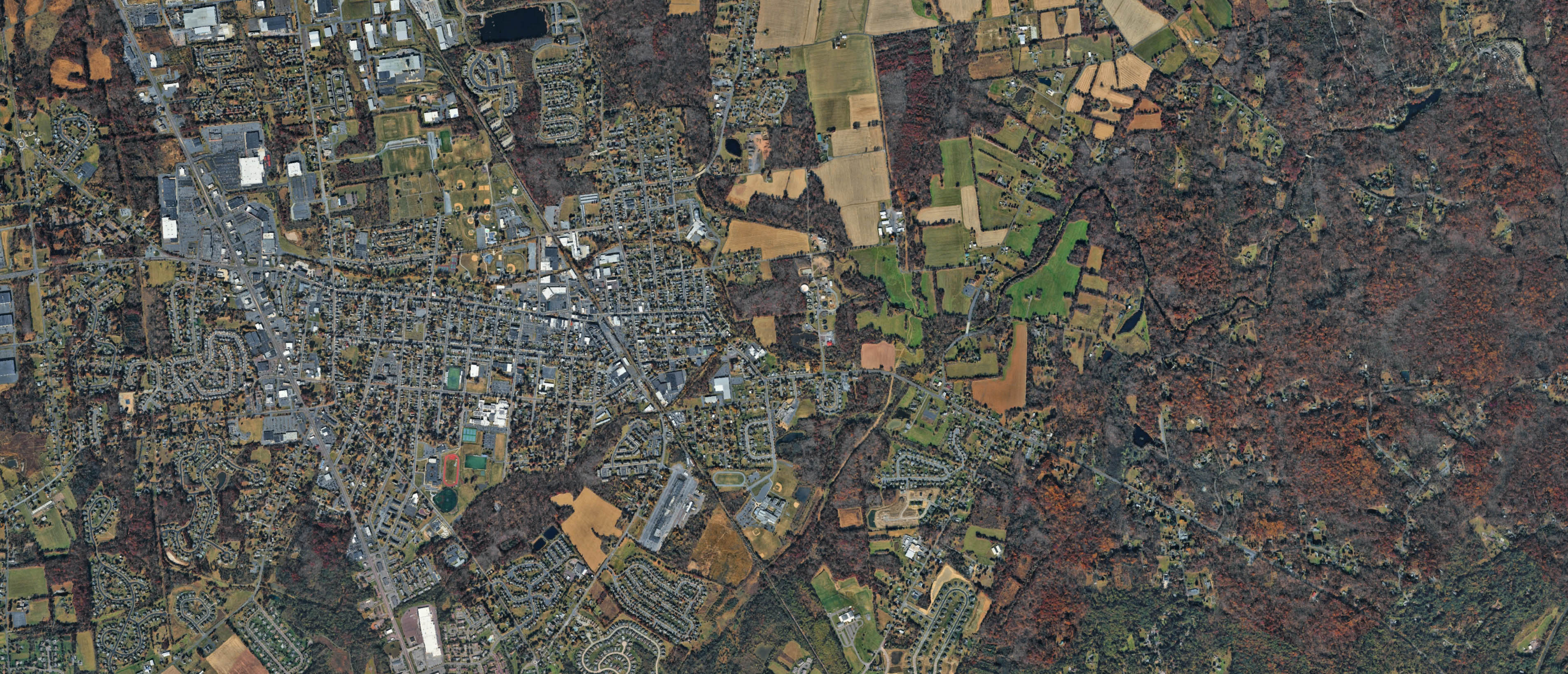 Map of Quakertown, Pennsylvania serving the local community